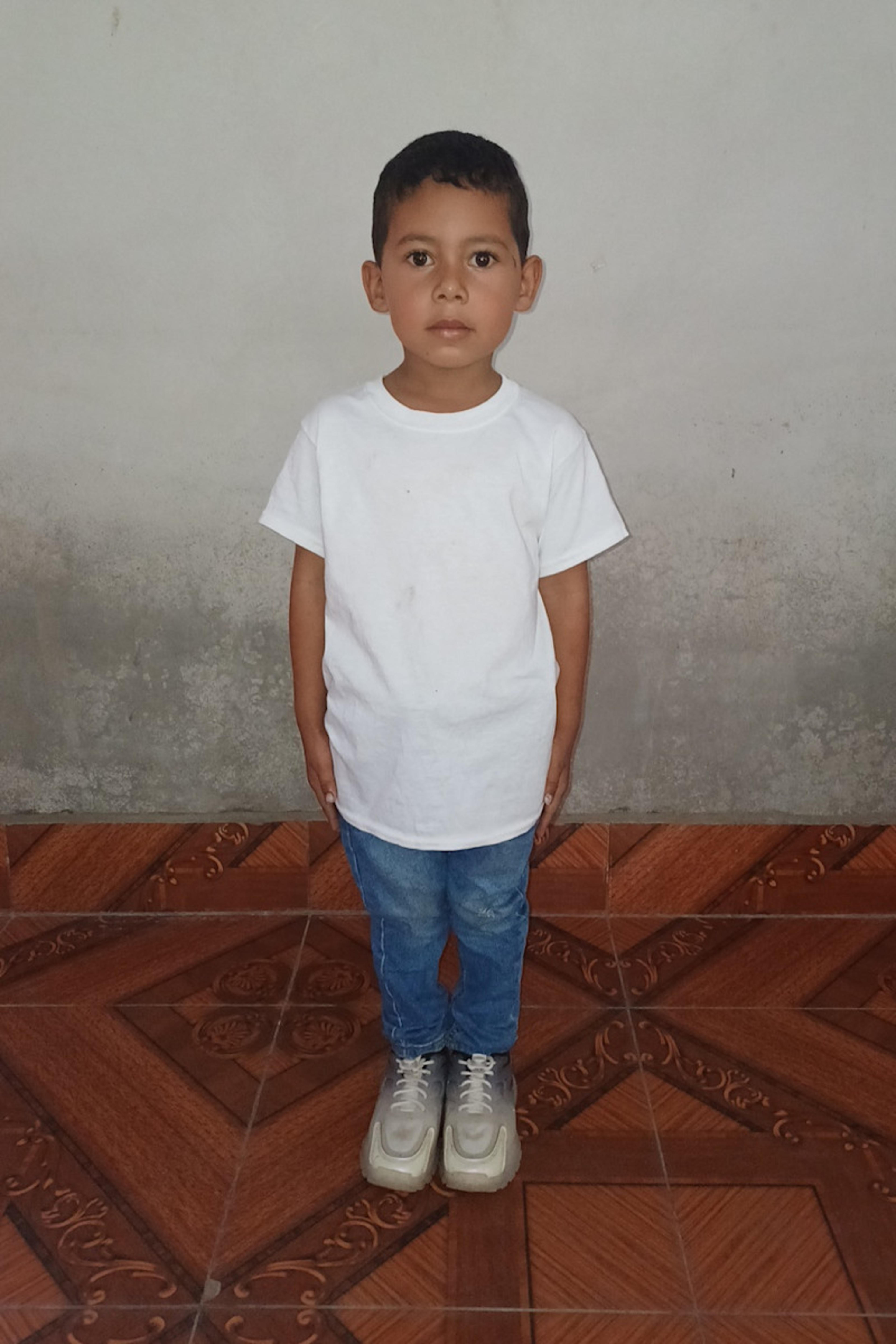An unsponsored boy named Cristopher from Nicaragua who has waited 157 days for a sponsor.
