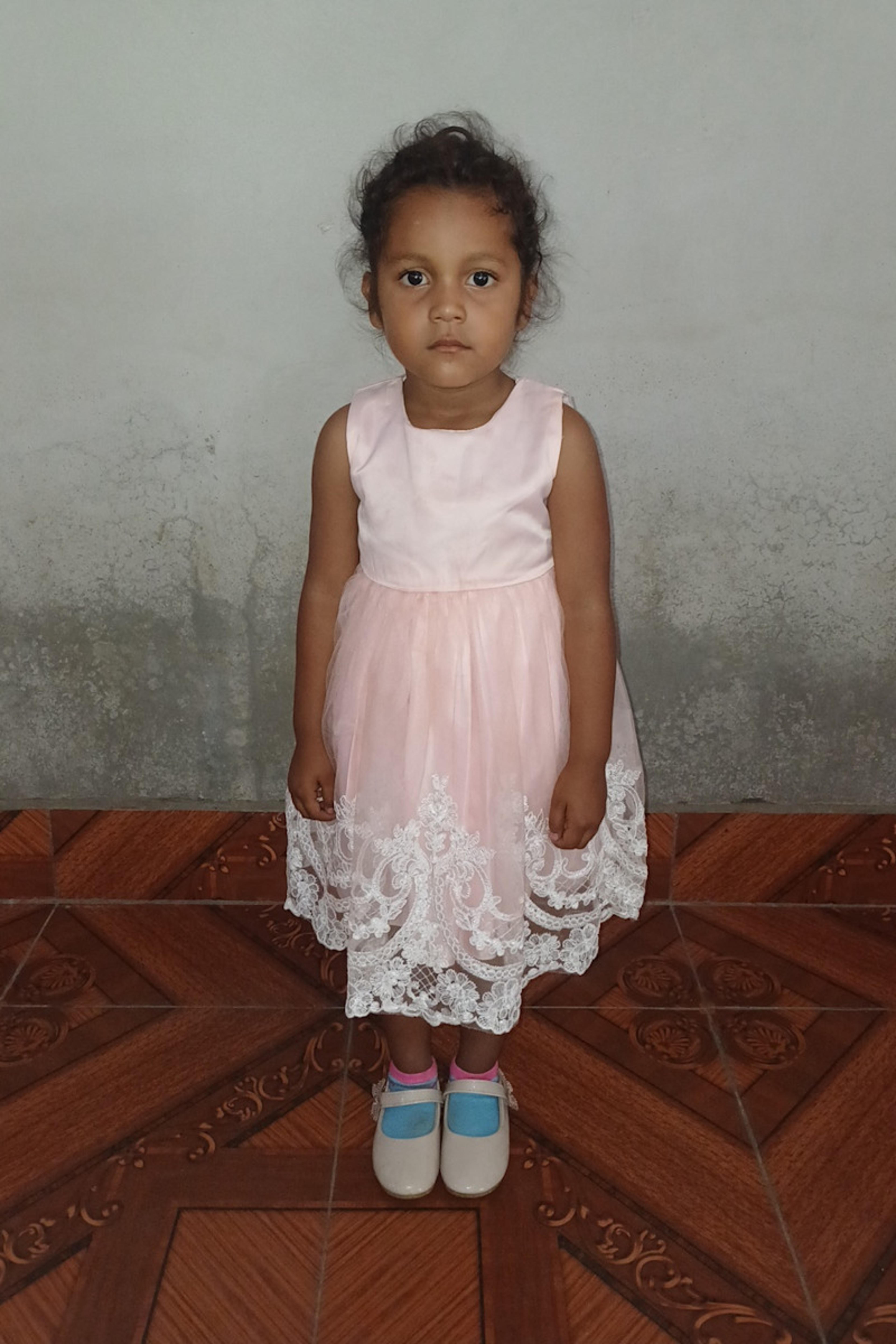 An unsponsored girl named Meredith from Nicaragua who has waited 157 days for a sponsor.