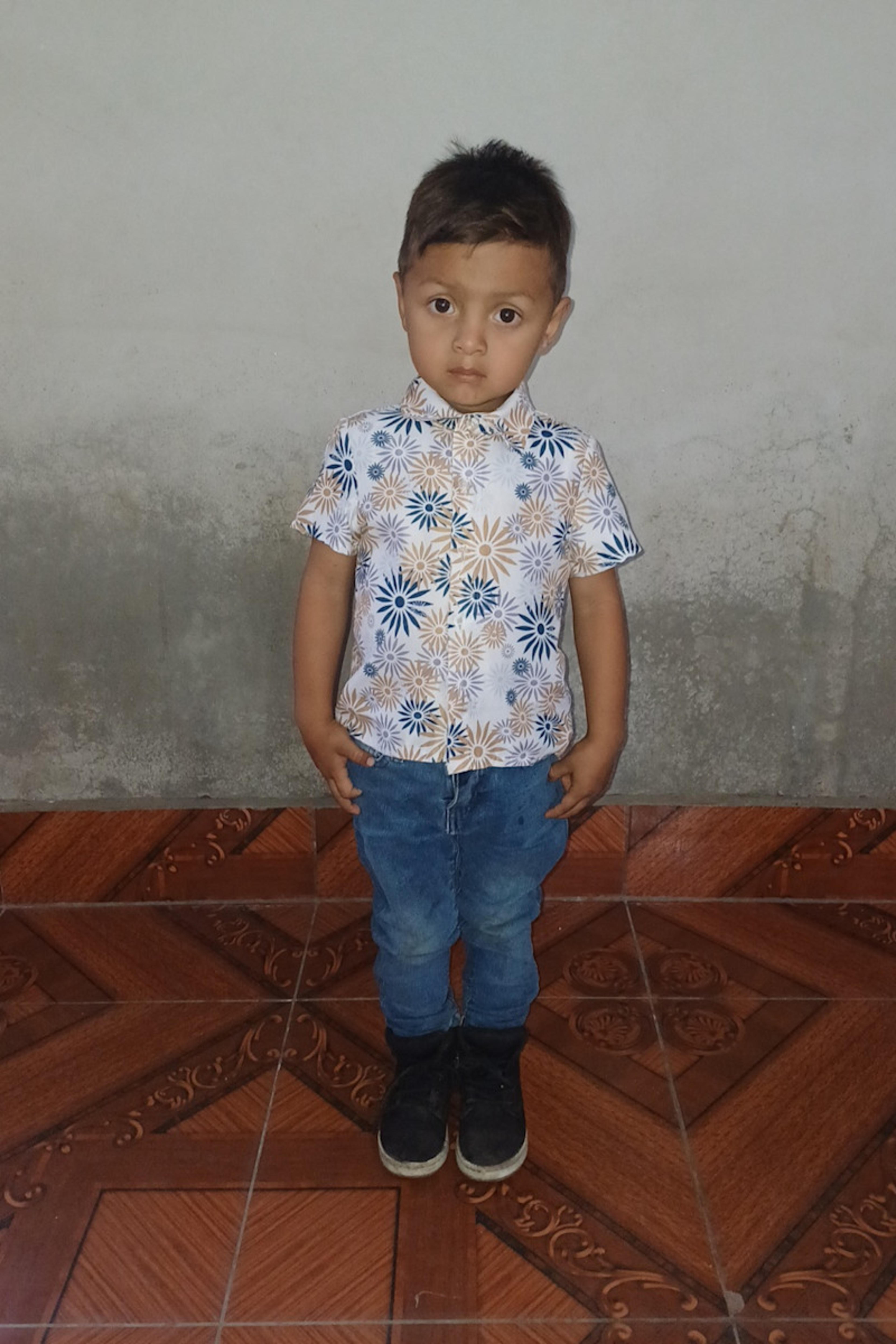 An unsponsored boy named Artitzon from Nicaragua who has waited 157 days for a sponsor.