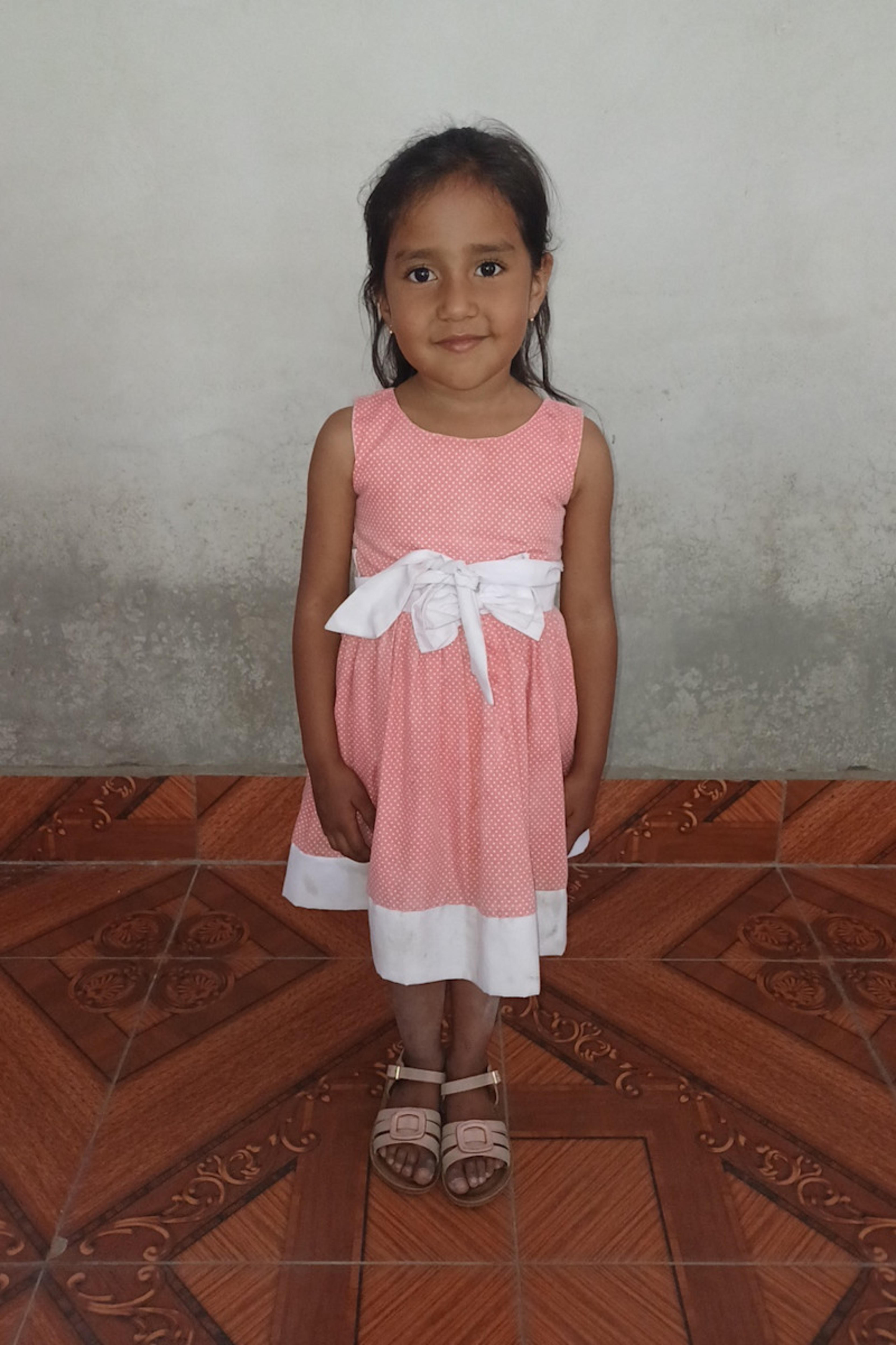 An unsponsored girl named Danna from Nicaragua who has waited 157 days for a sponsor.