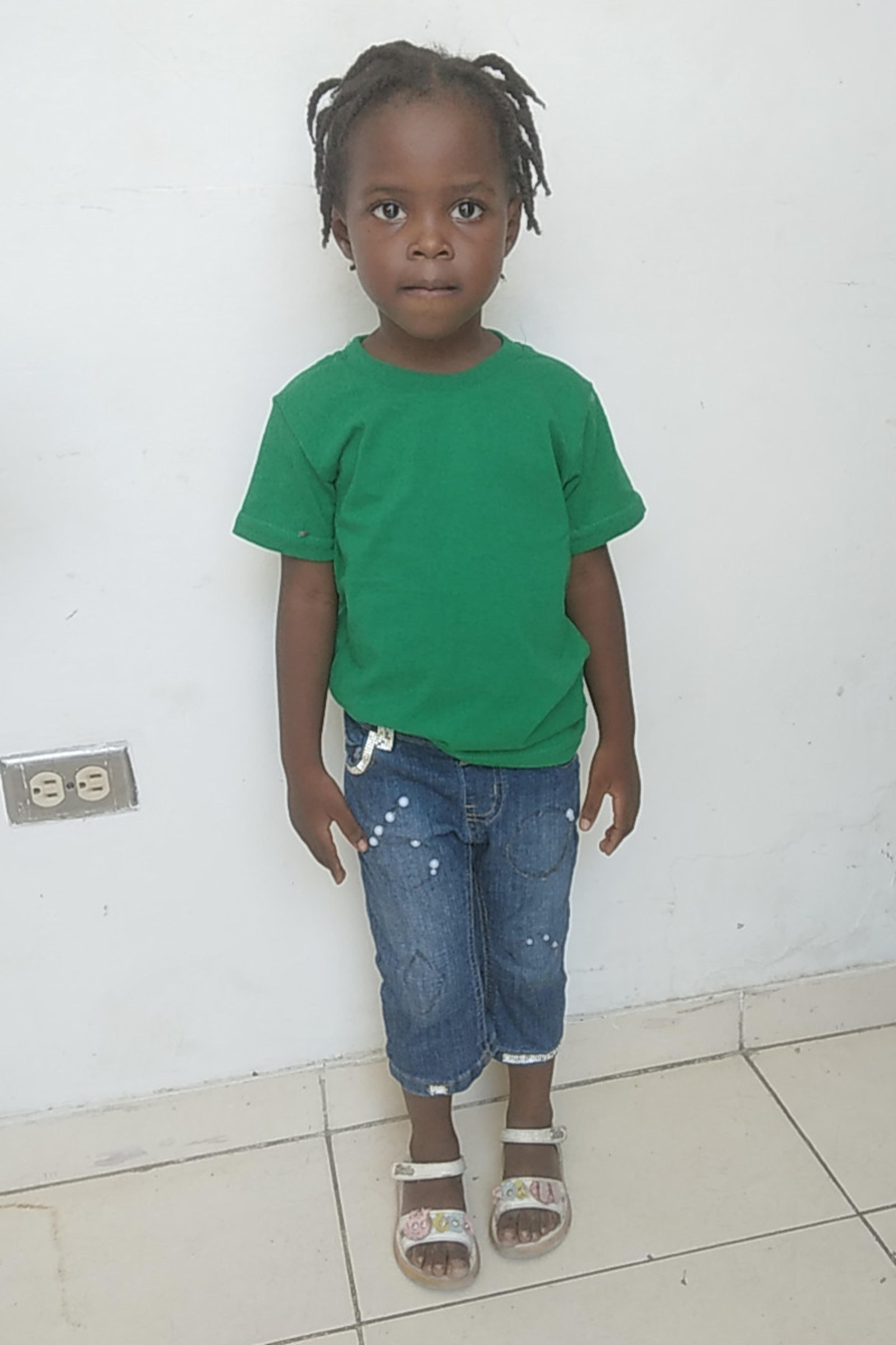 An unsponsored girl named Ruth from Haiti who is vulnerable to exploitation and has waited 600 days for a sponsor.