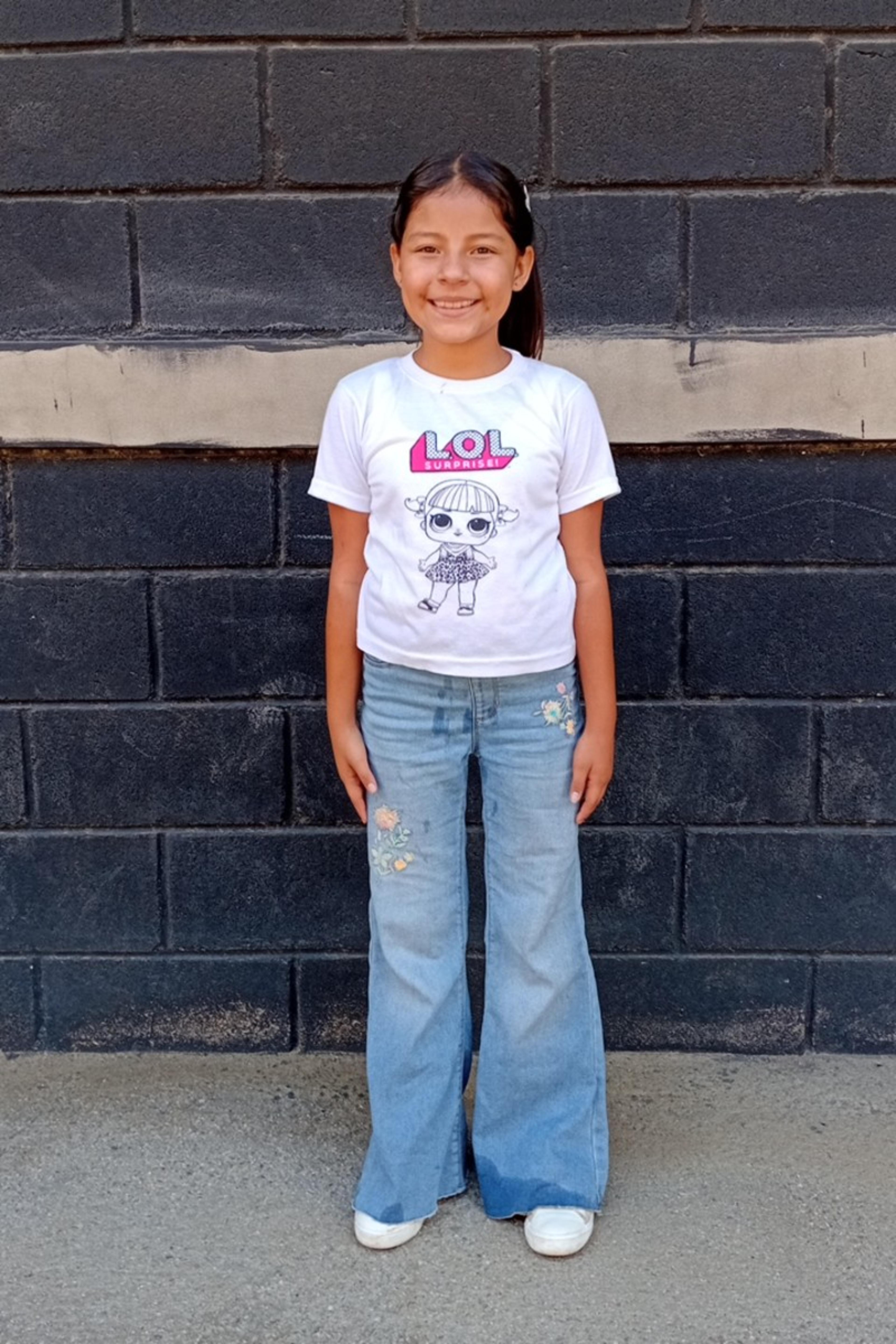 An unsponsored girl named Nathyaly from Nicaragua who has waited 722 days for a sponsor.