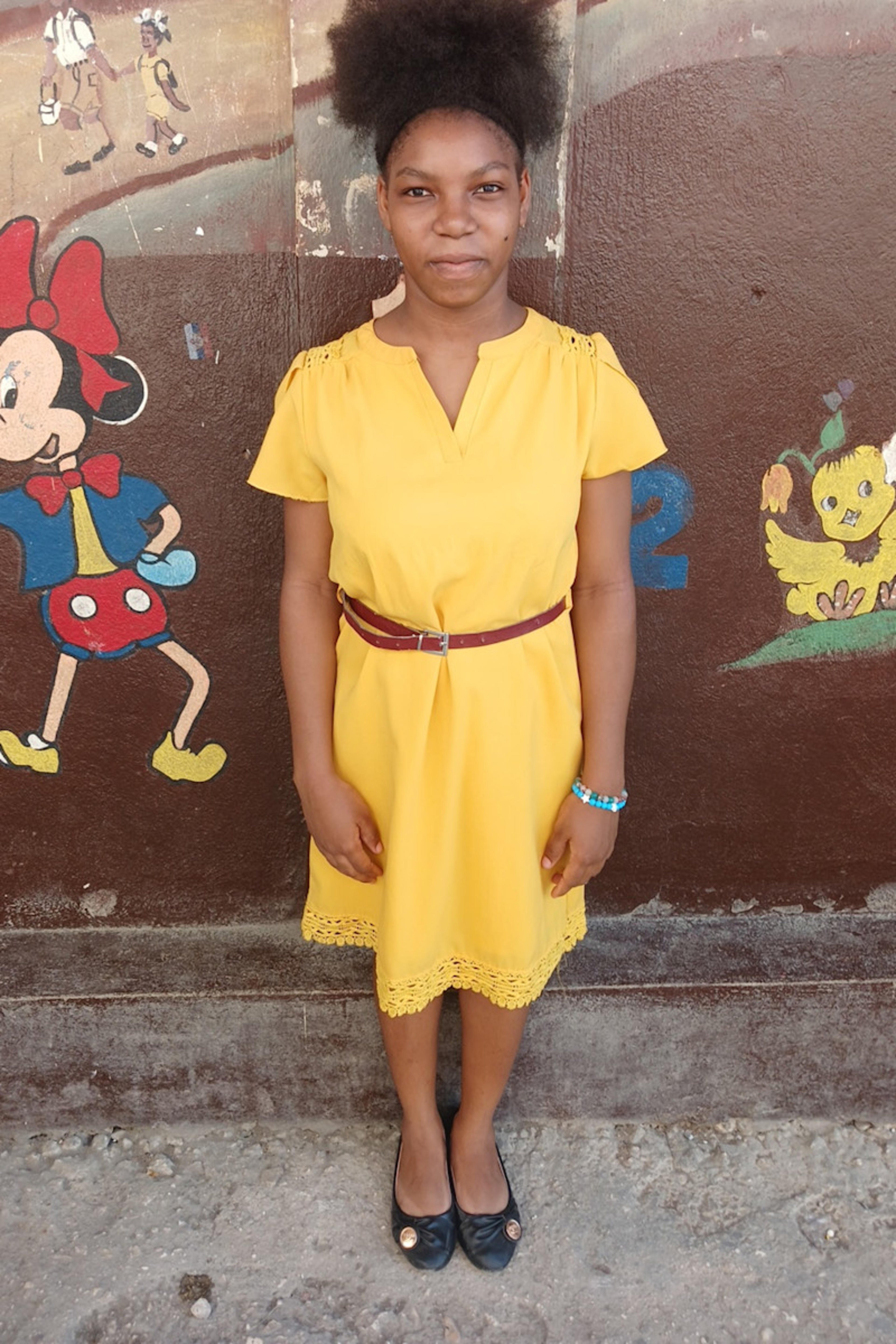 An unsponsored girl named Laurena from Haiti who is vulnerable to exploitation and has waited 26 days for a sponsor.