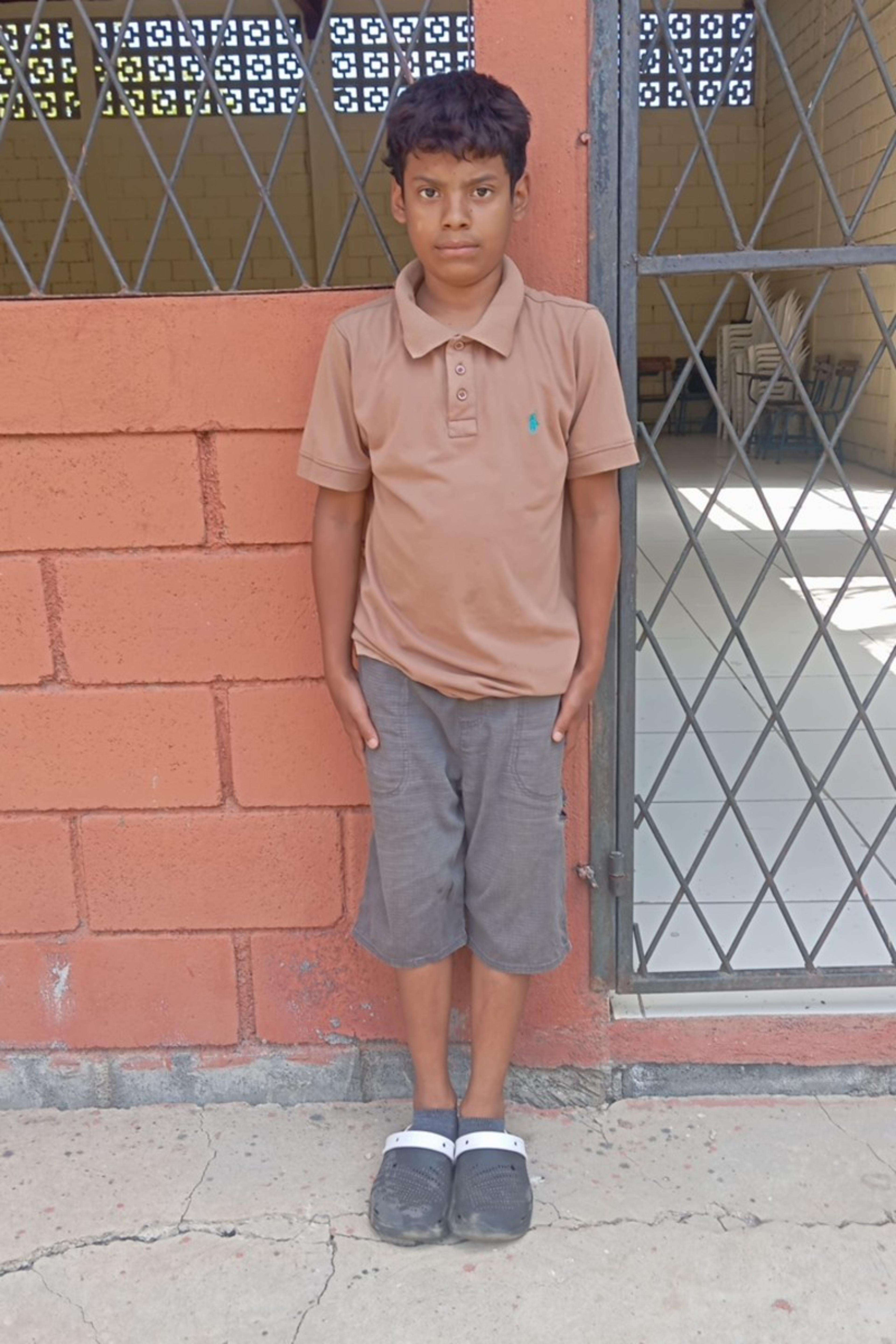 An unsponsored boy named Ariel from Nicaragua who has waited 761 days for a sponsor.