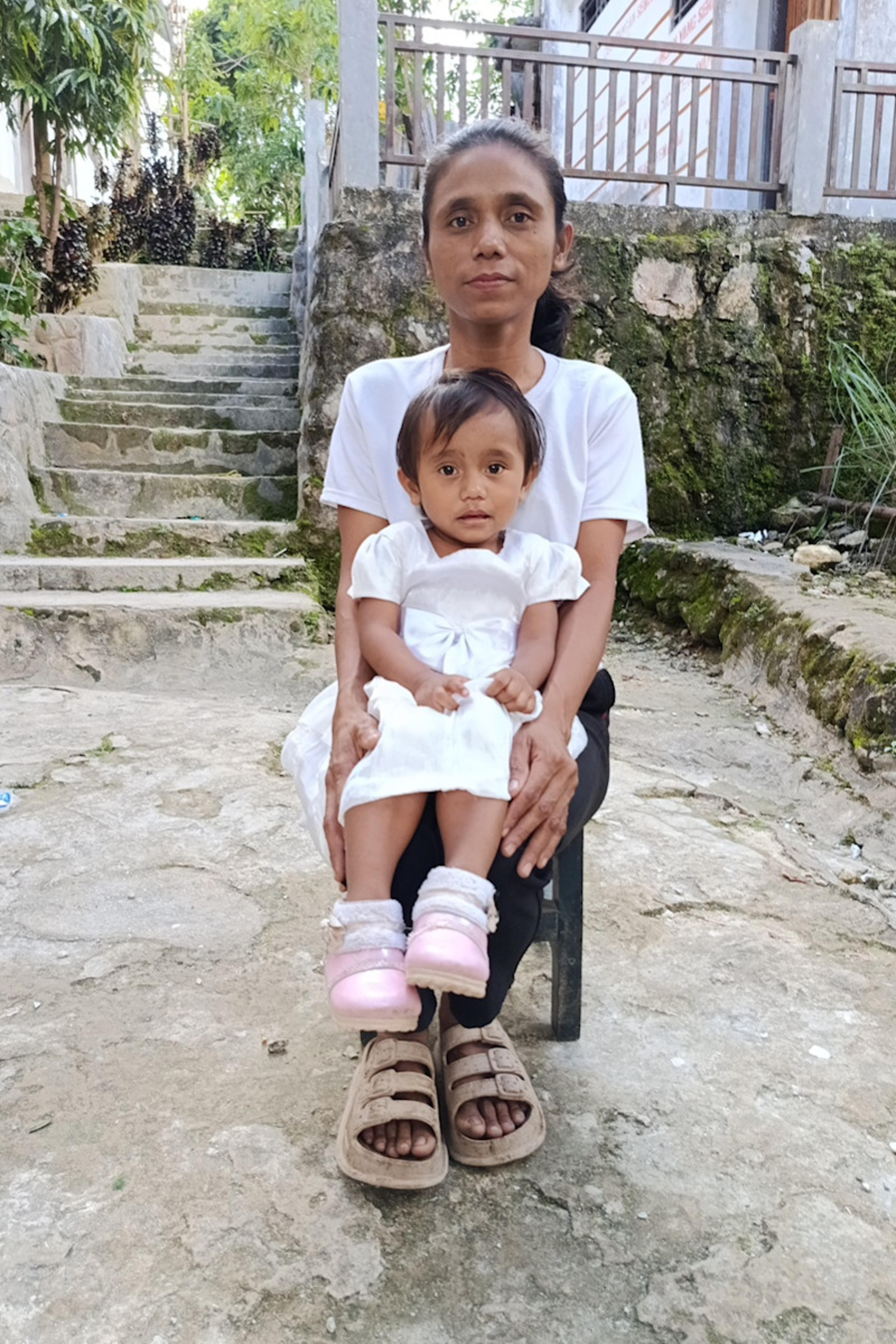 An unsponsored girl named Grentil from Indonesia who has waited 391 days for a sponsor.