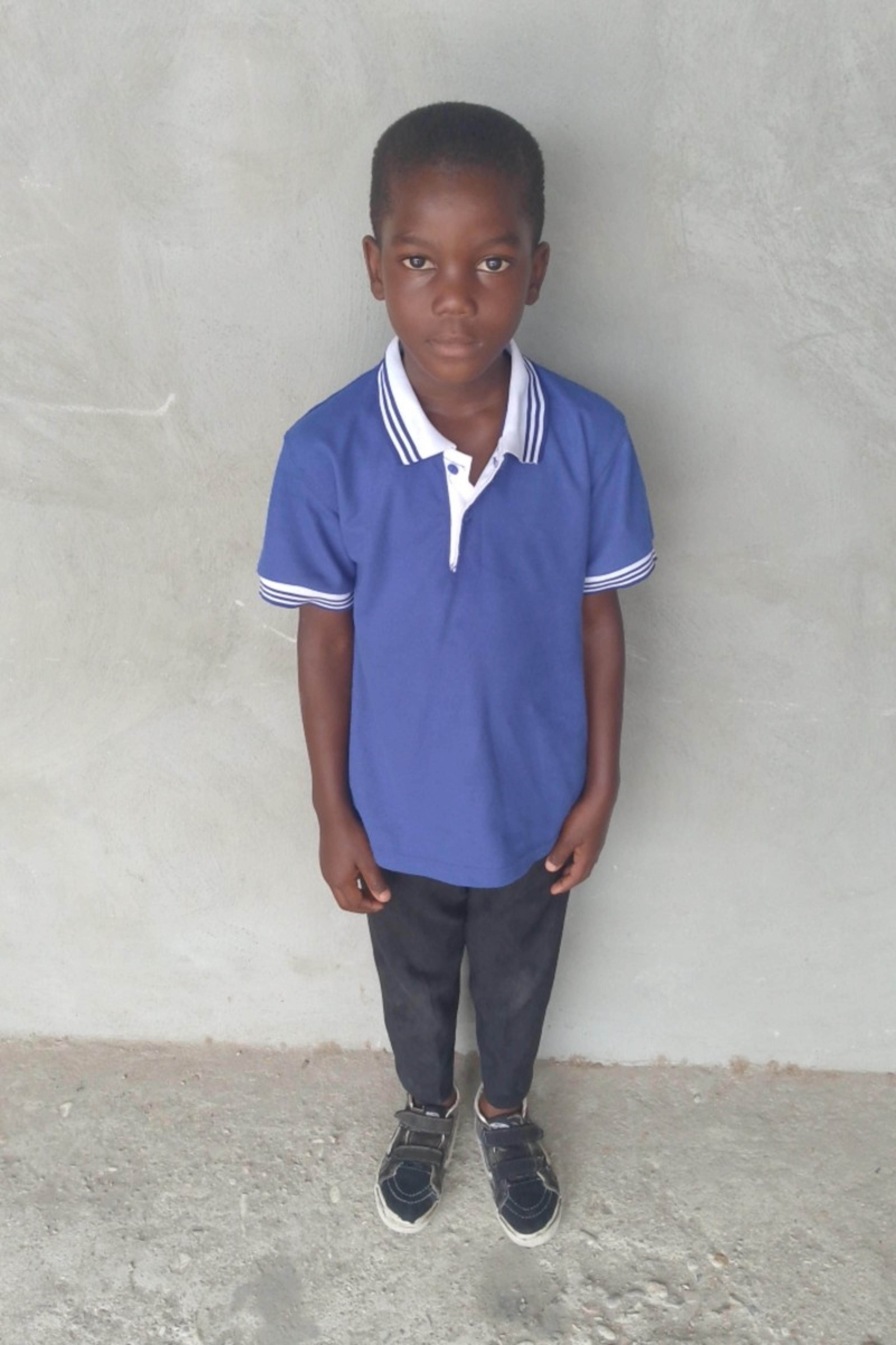 An unsponsored boy named Donald from Haiti who is vulnerable to exploitation and has waited 374 days for a sponsor.