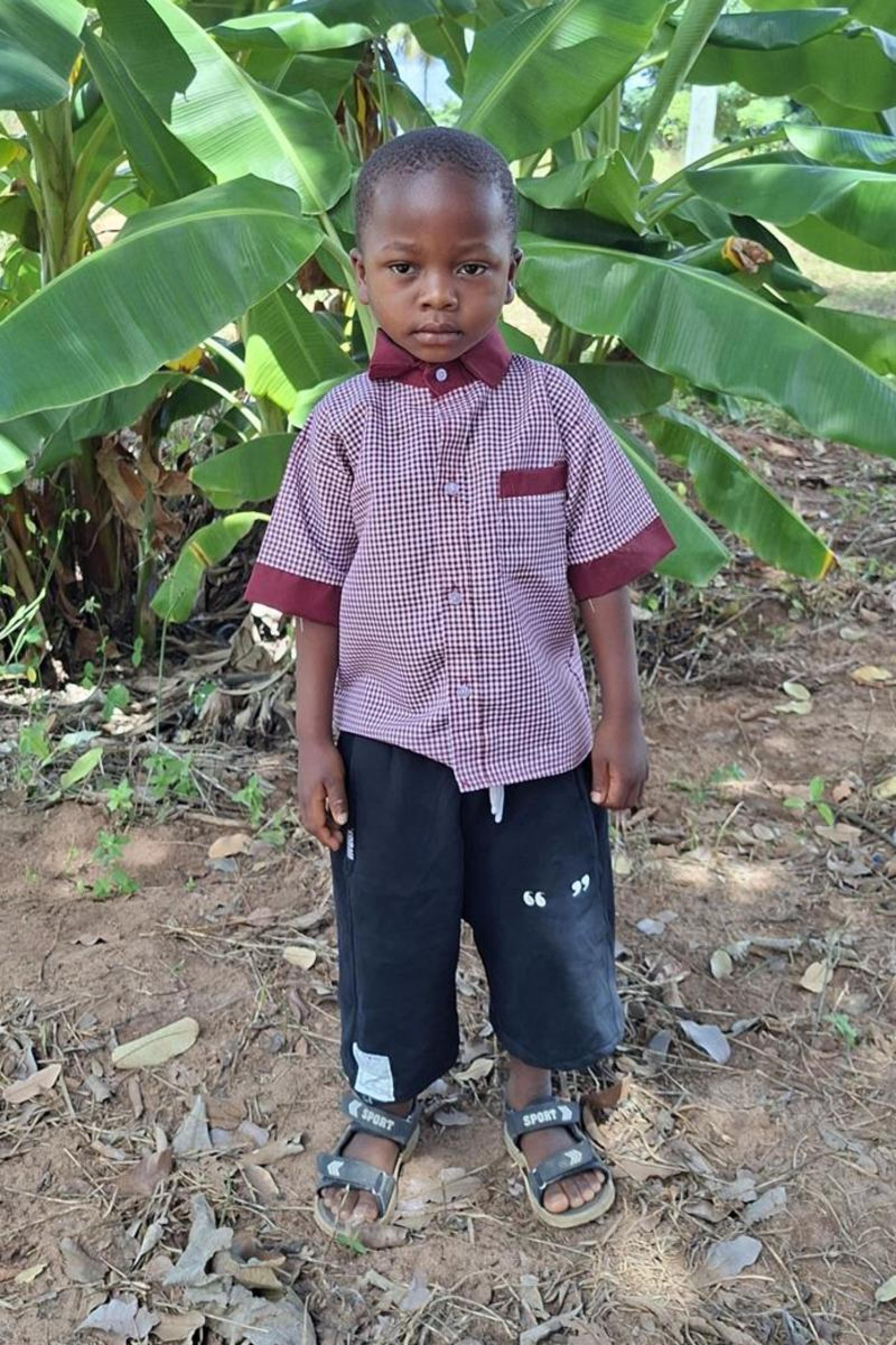 An unsponsored boy named Feisal from Tanzania who lives in an AIDS-affected area, is vulnerable to exploitation and has waited 205 days for a sponsor.