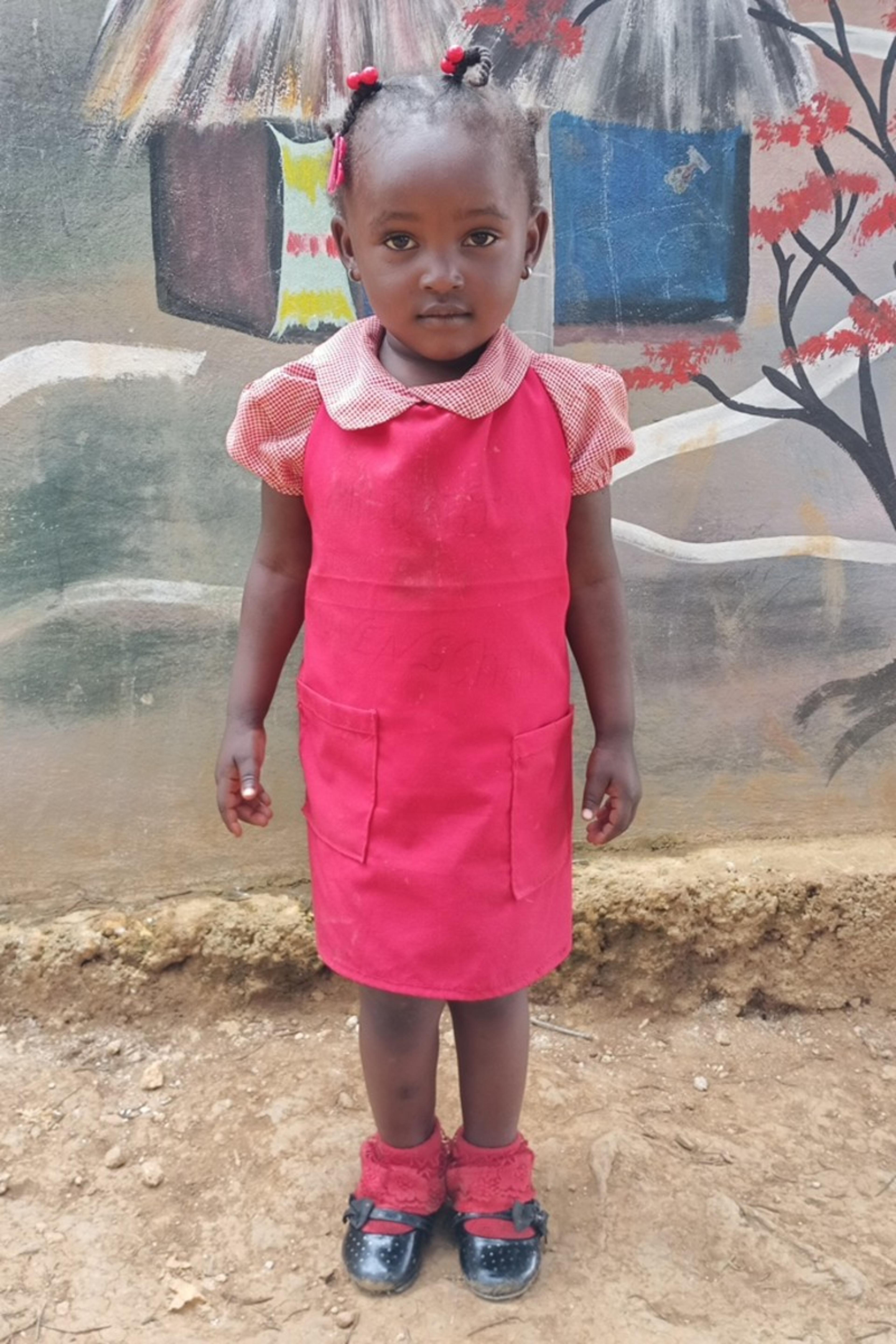 An unsponsored girl named Chaica from Haiti who is vulnerable to exploitation and has waited 121 days for a sponsor.