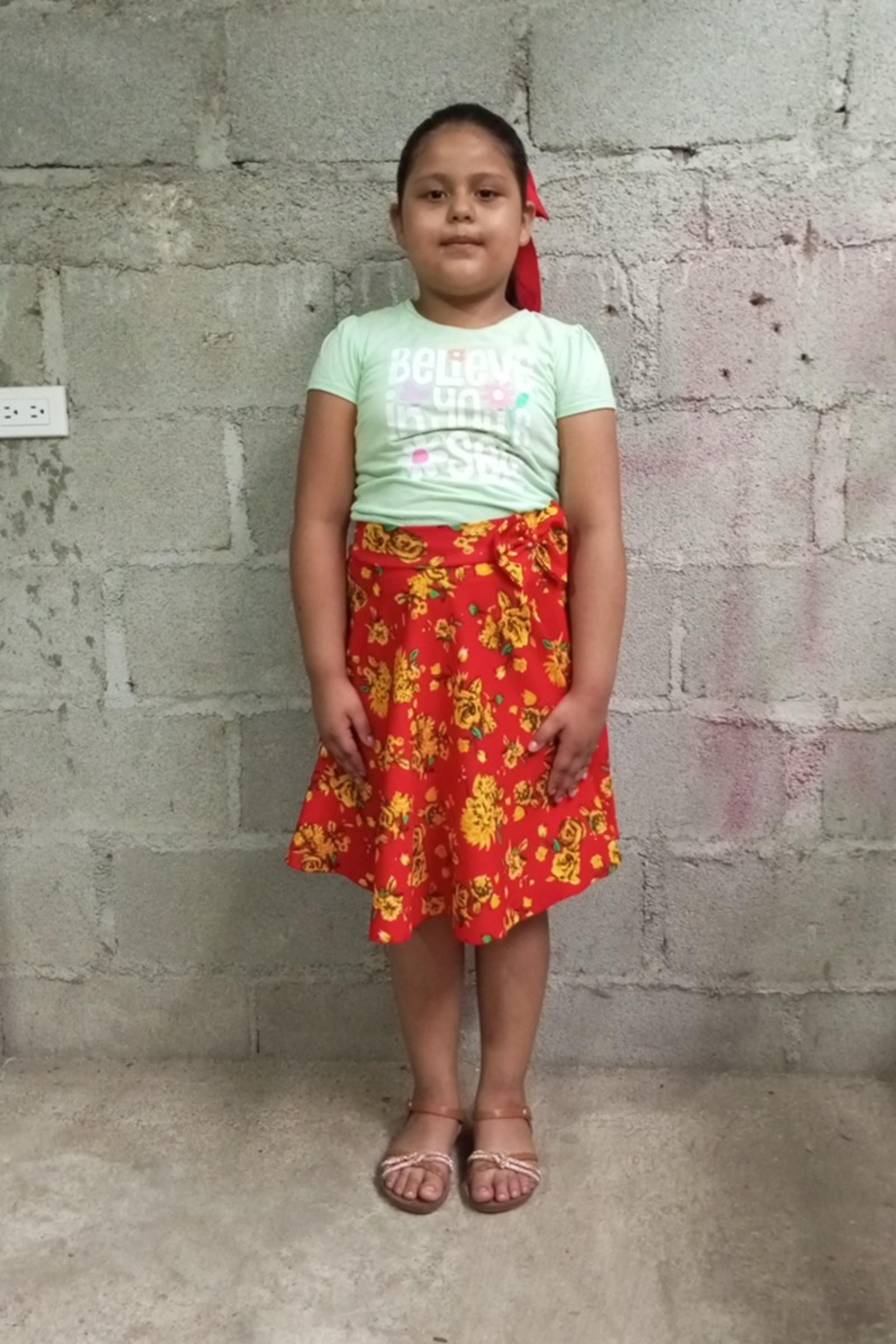 An unsponsored girl named Jaela from Nicaragua who has waited 655 days for a sponsor.