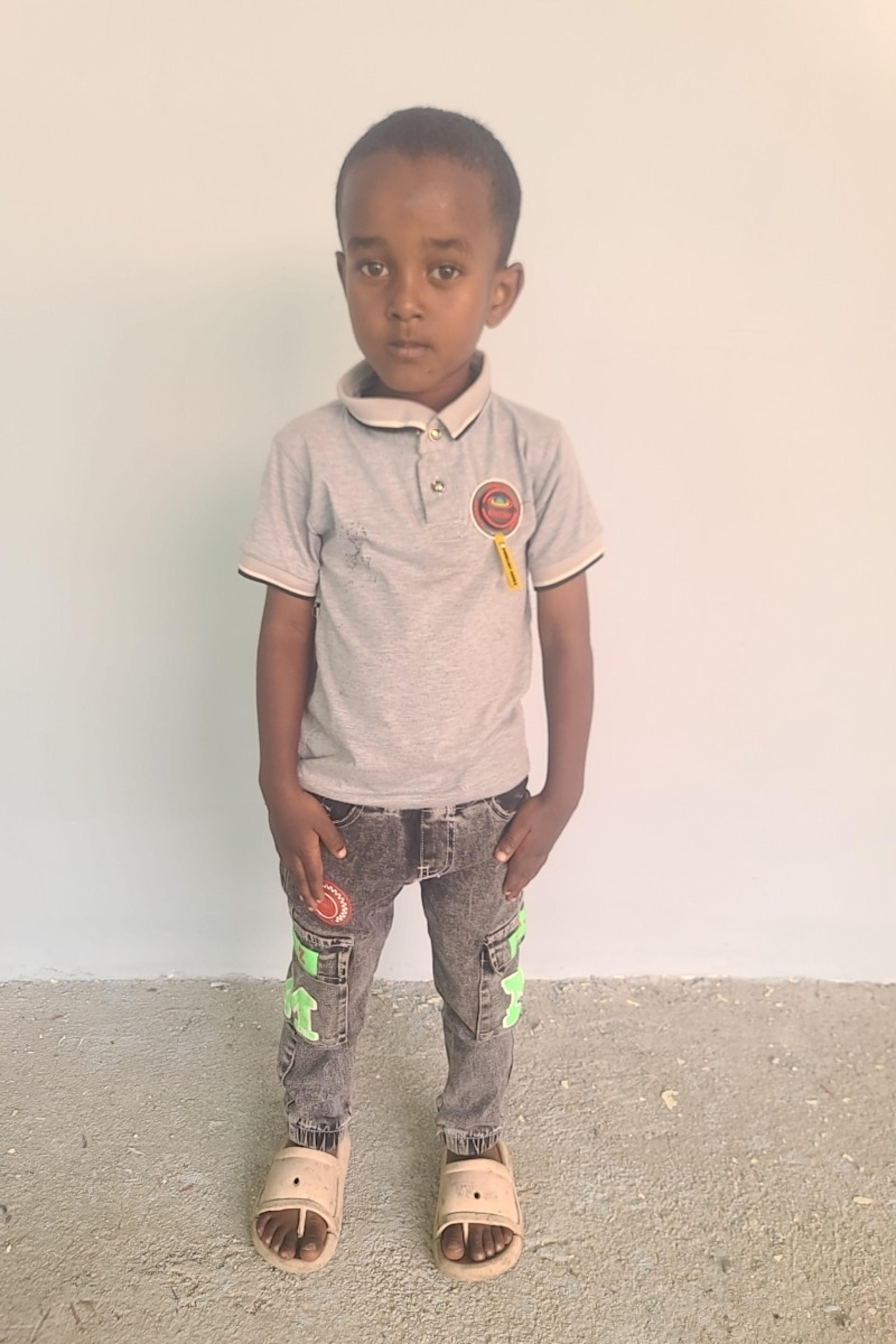 An unsponsored boy named Murad from Ethiopia who lives in an AIDS-affected area, is vulnerable to exploitation and has waited 488 days for a sponsor.