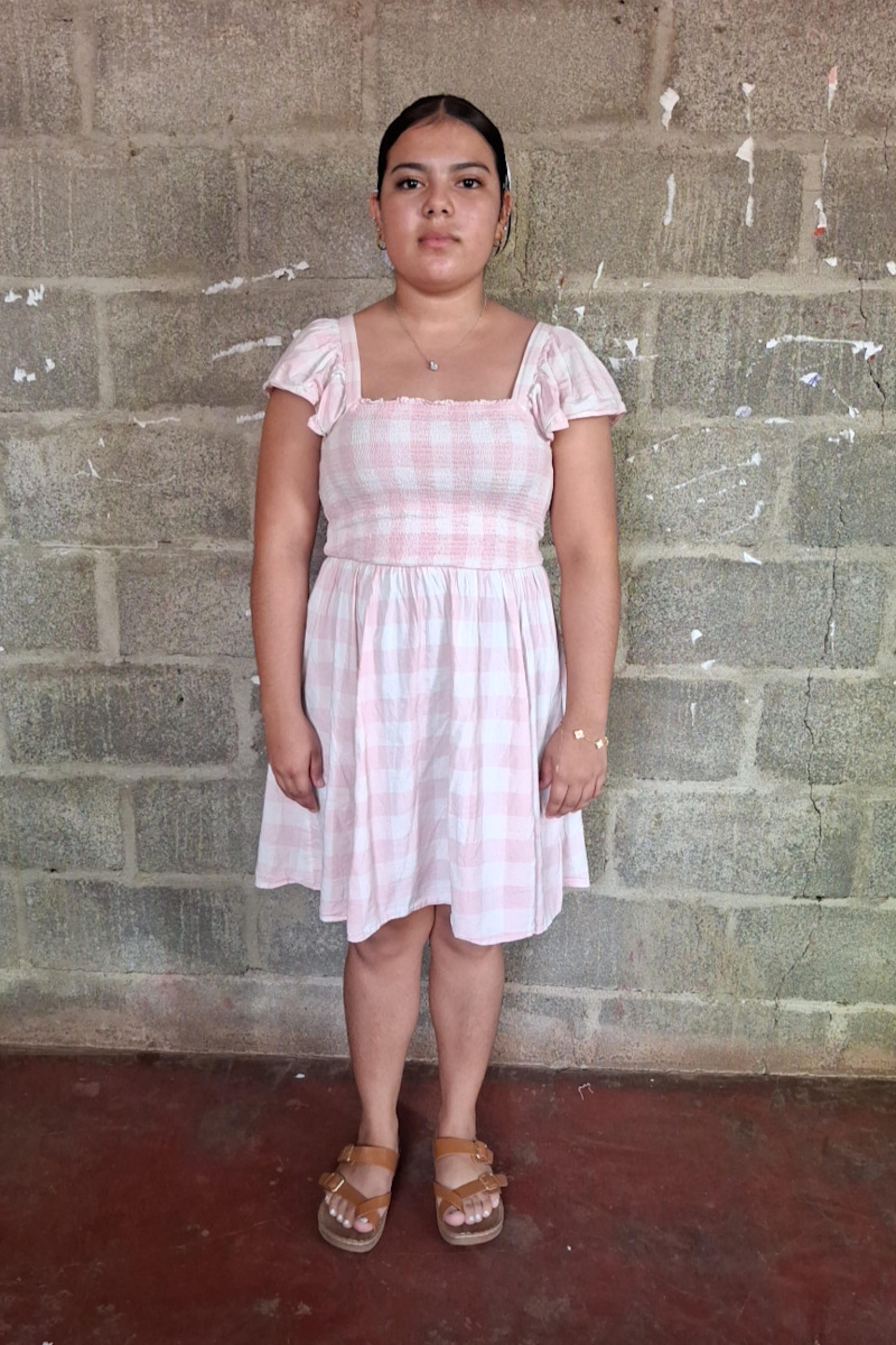 An unsponsored girl named Joheysi from Nicaragua who has waited 700 days for a sponsor.