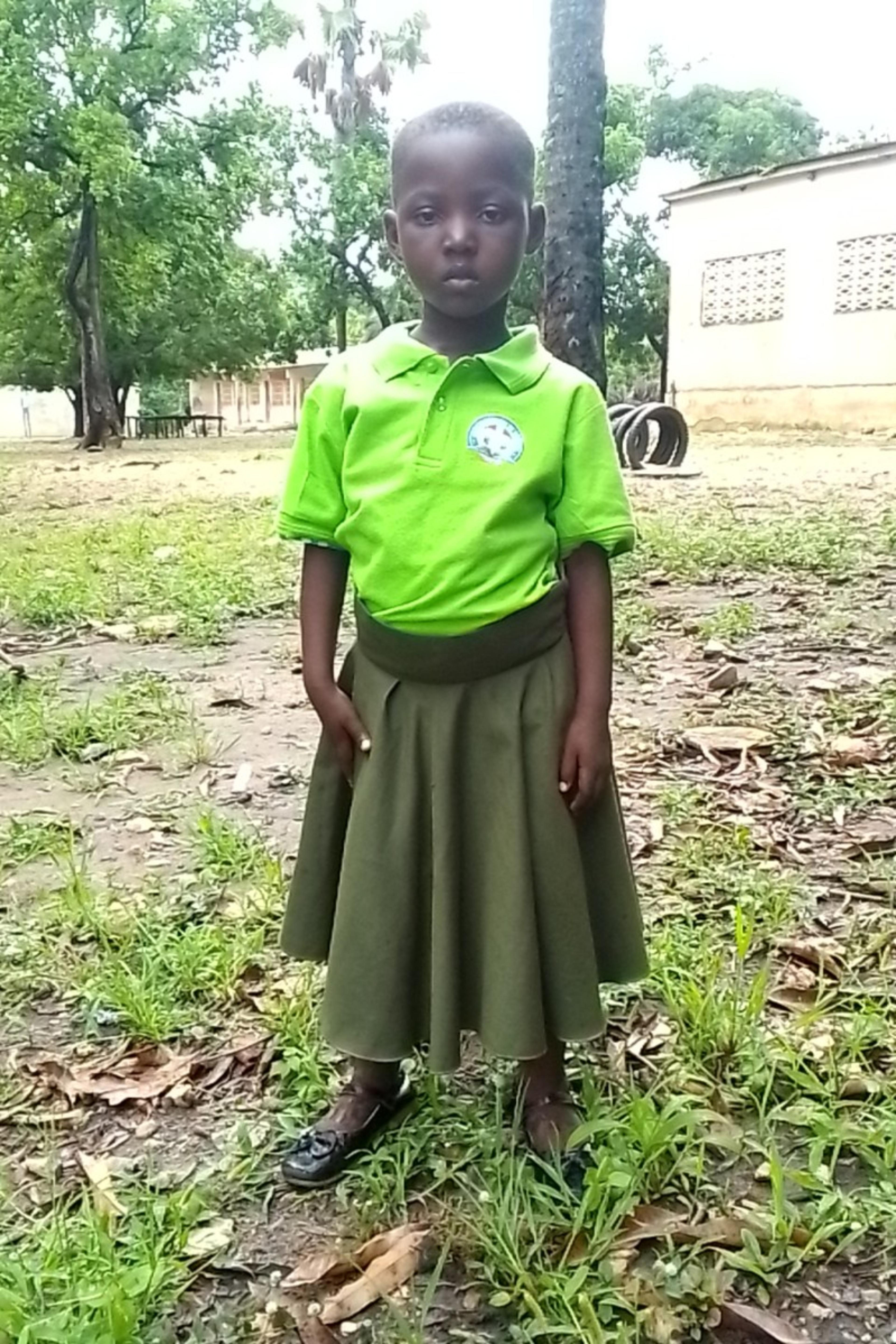 An unsponsored girl named Merveille from Togo who lives in an AIDS-affected area, is vulnerable to exploitation and has waited 436 days for a sponsor.
