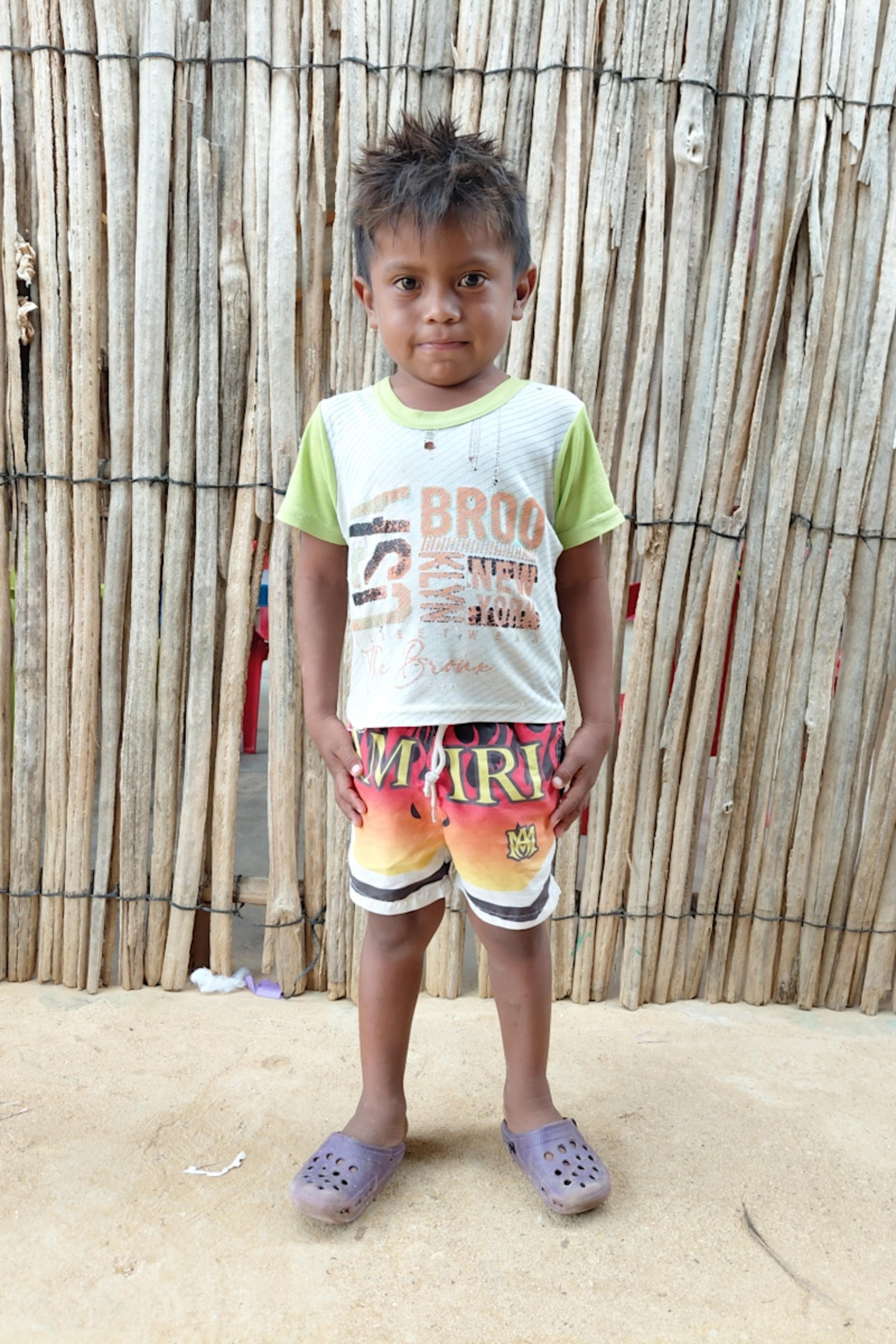 An unsponsored boy named Joel from Colombia who has waited 334 days for a sponsor.