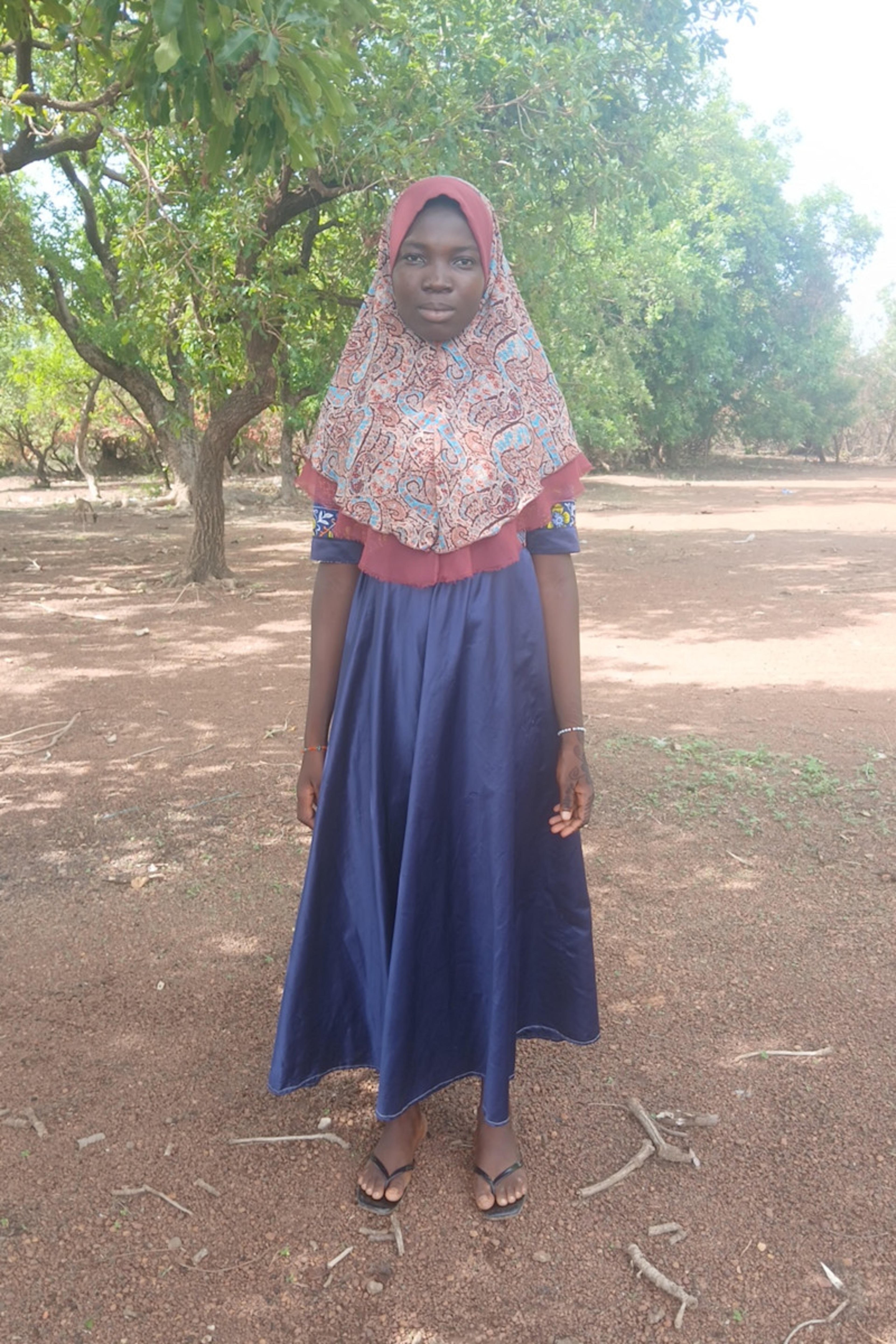 An unsponsored girl named Nadine from Burkina Faso who lives in an AIDS-affected area, is vulnerable to exploitation and has waited 350 days for a sponsor.
