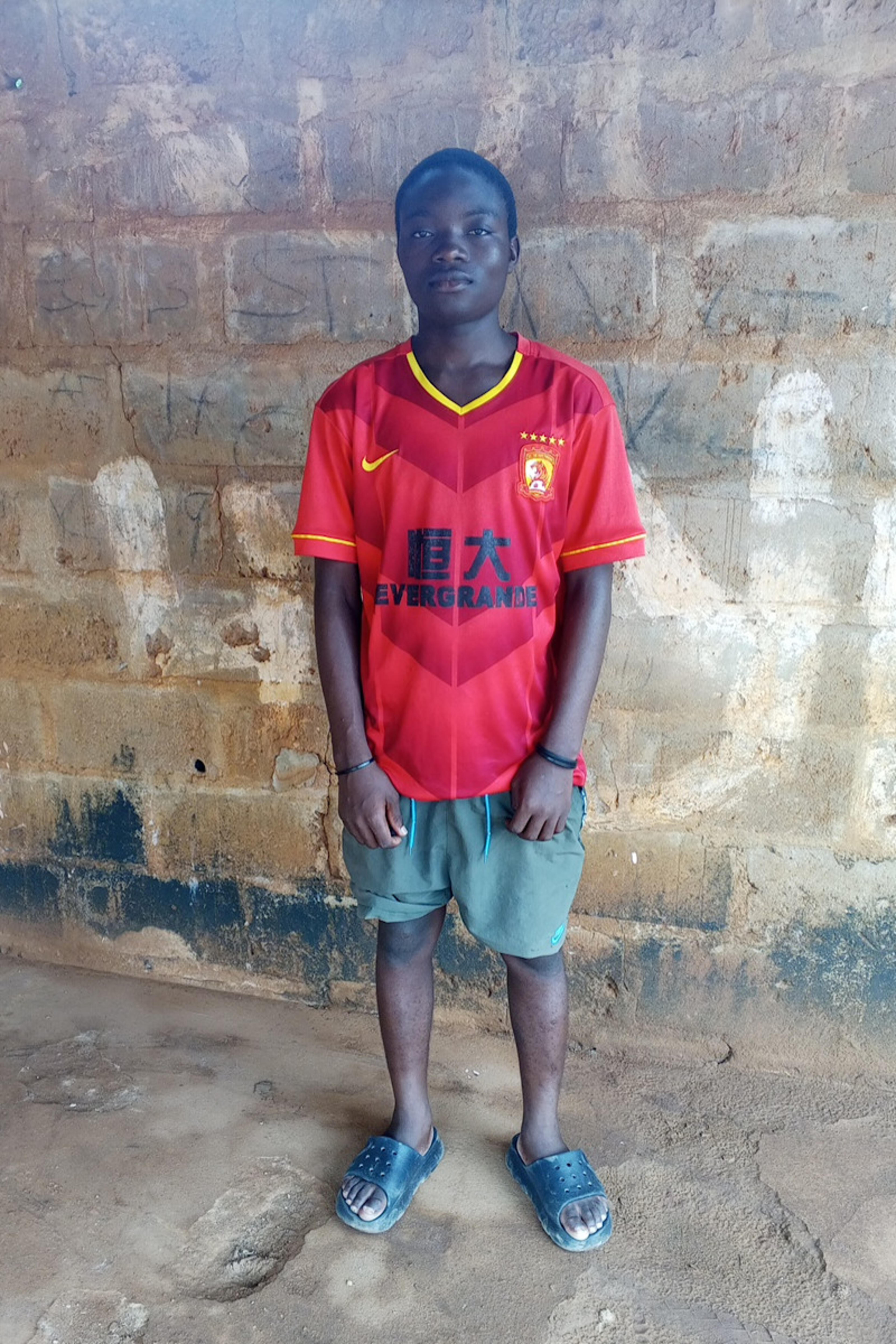 An unsponsored boy named Elton from Togo who lives in an AIDS-affected area, is vulnerable to exploitation and has waited 316 days for a sponsor.