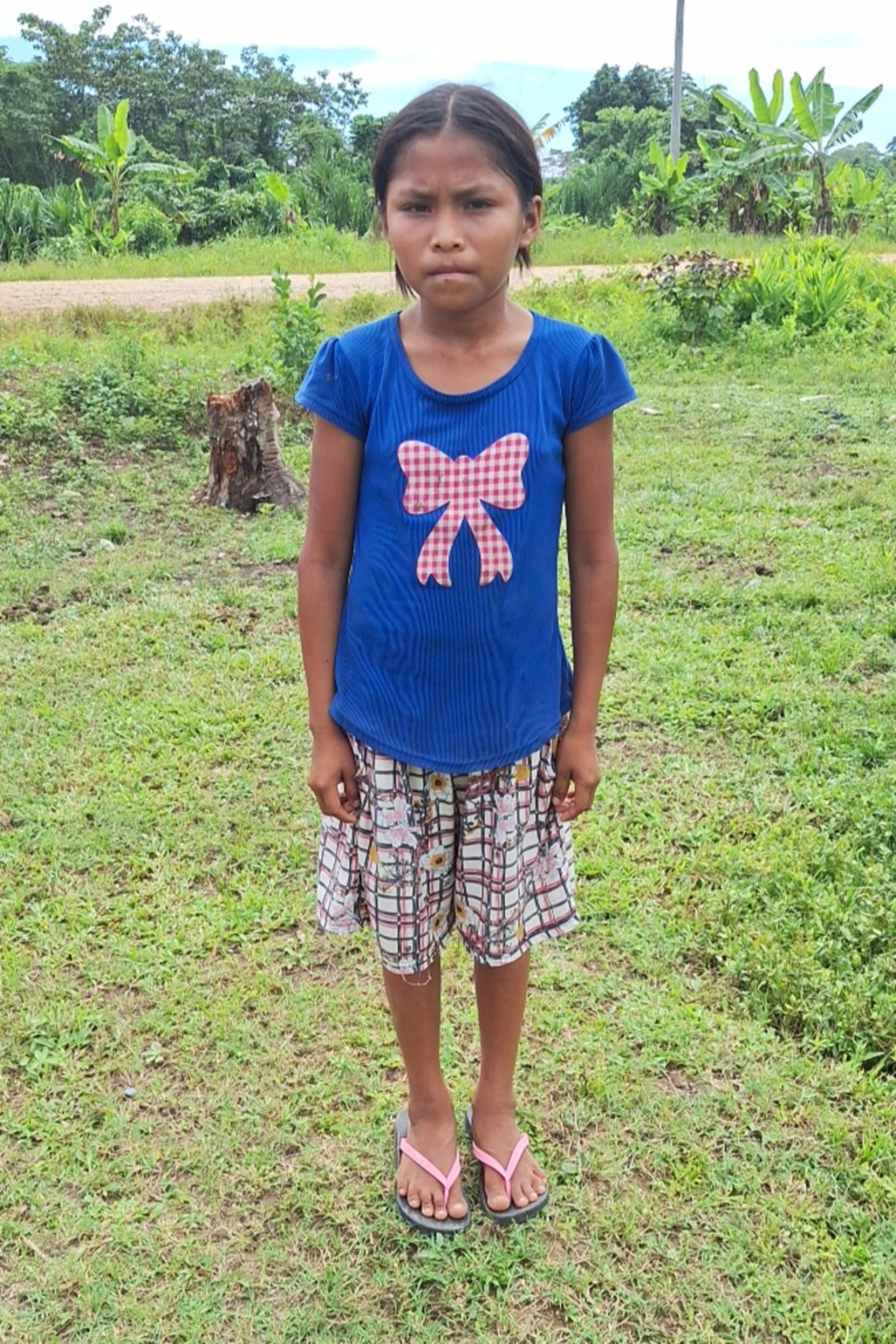 An unsponsored girl named Carmen from Peru who has waited 491 days for a sponsor.