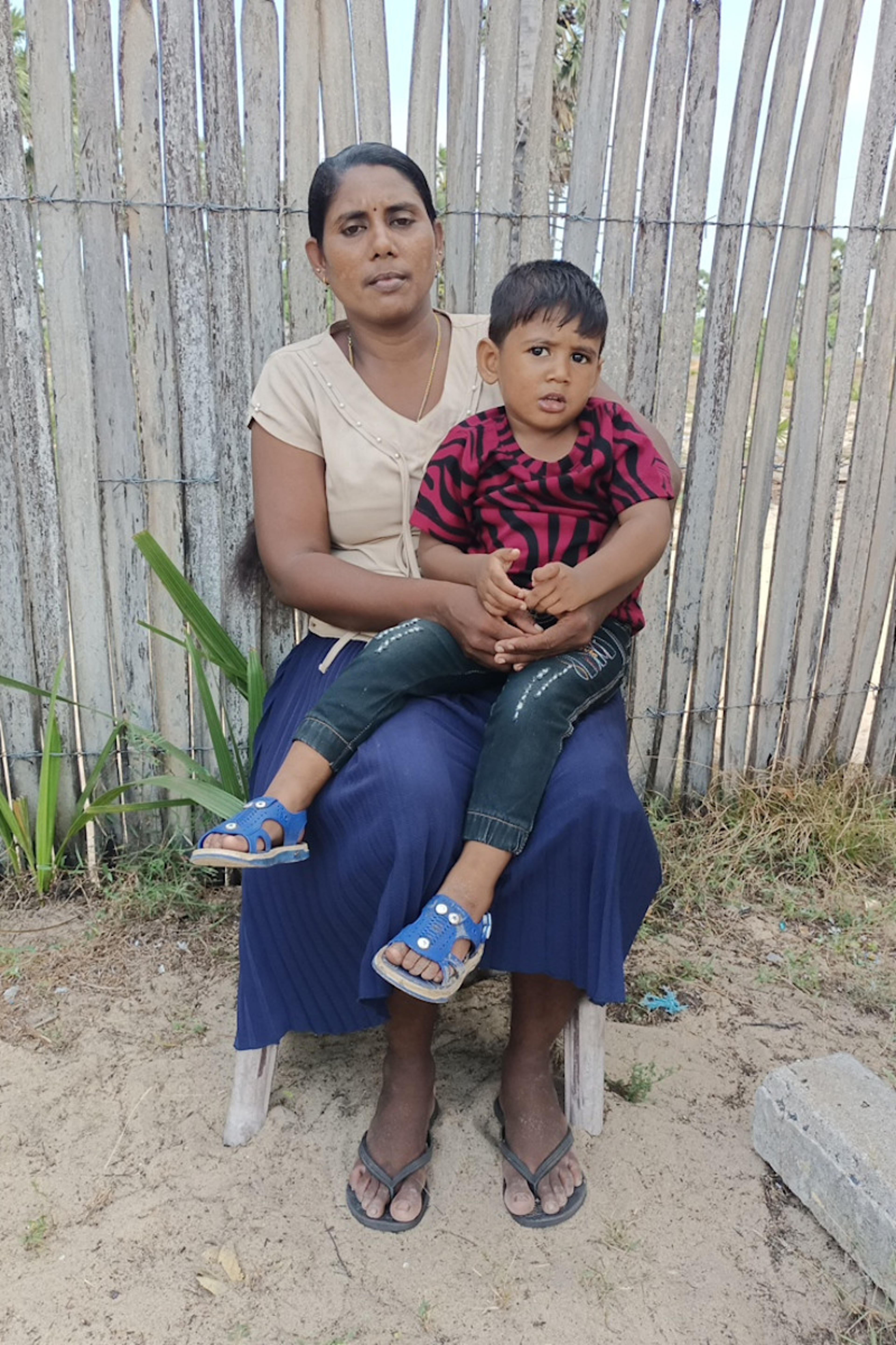 An unsponsored boy named Arith from Sri Lanka who has waited 676 days for a sponsor.
