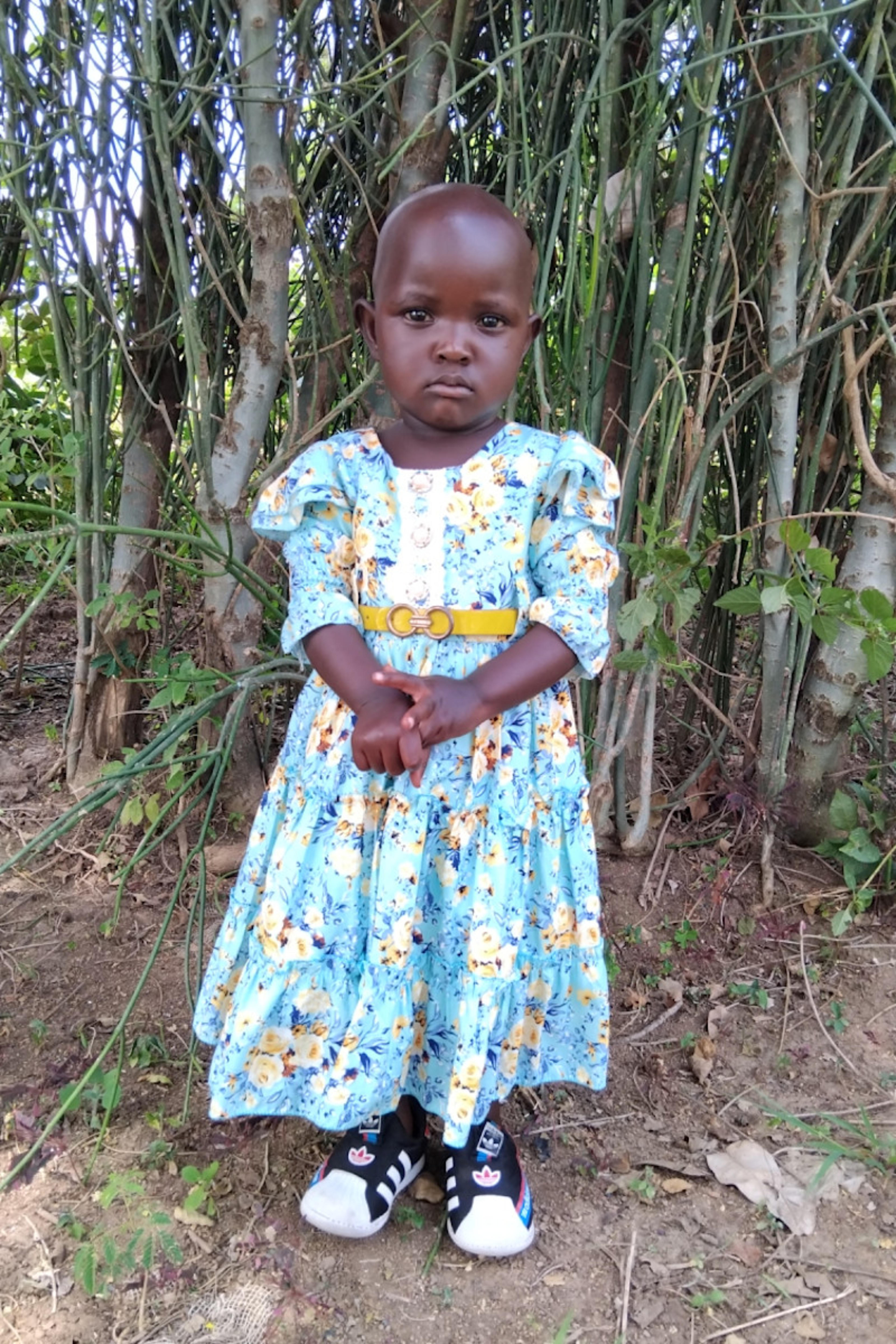 An unsponsored girl named Malvin from Uganda who lives in an AIDS-affected area, is vulnerable to exploitation and has waited 594 days for a sponsor.