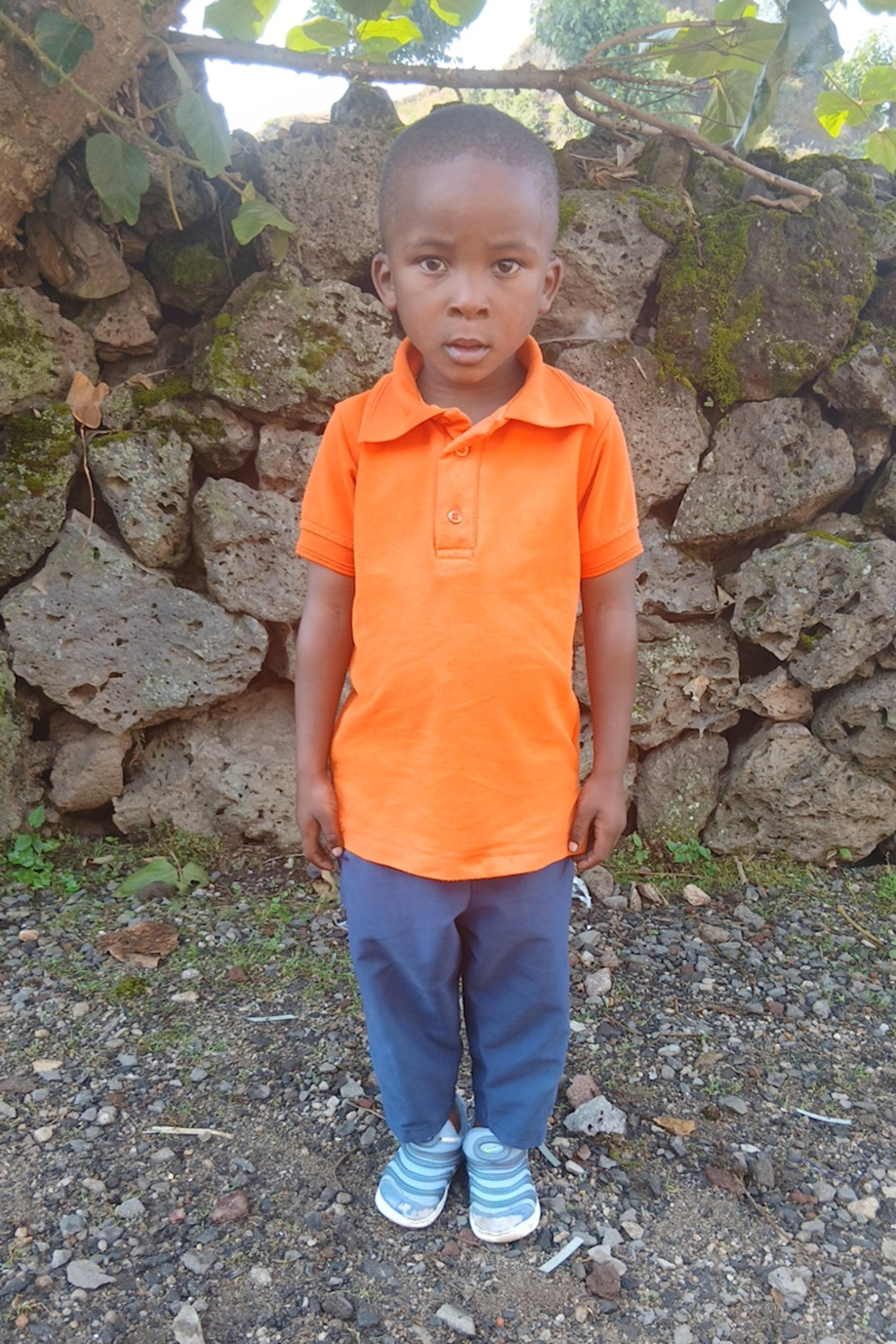 An unsponsored boy named Navacy from Rwanda who lives in an AIDS-affected area, is vulnerable to exploitation and has waited 266 days for a sponsor.