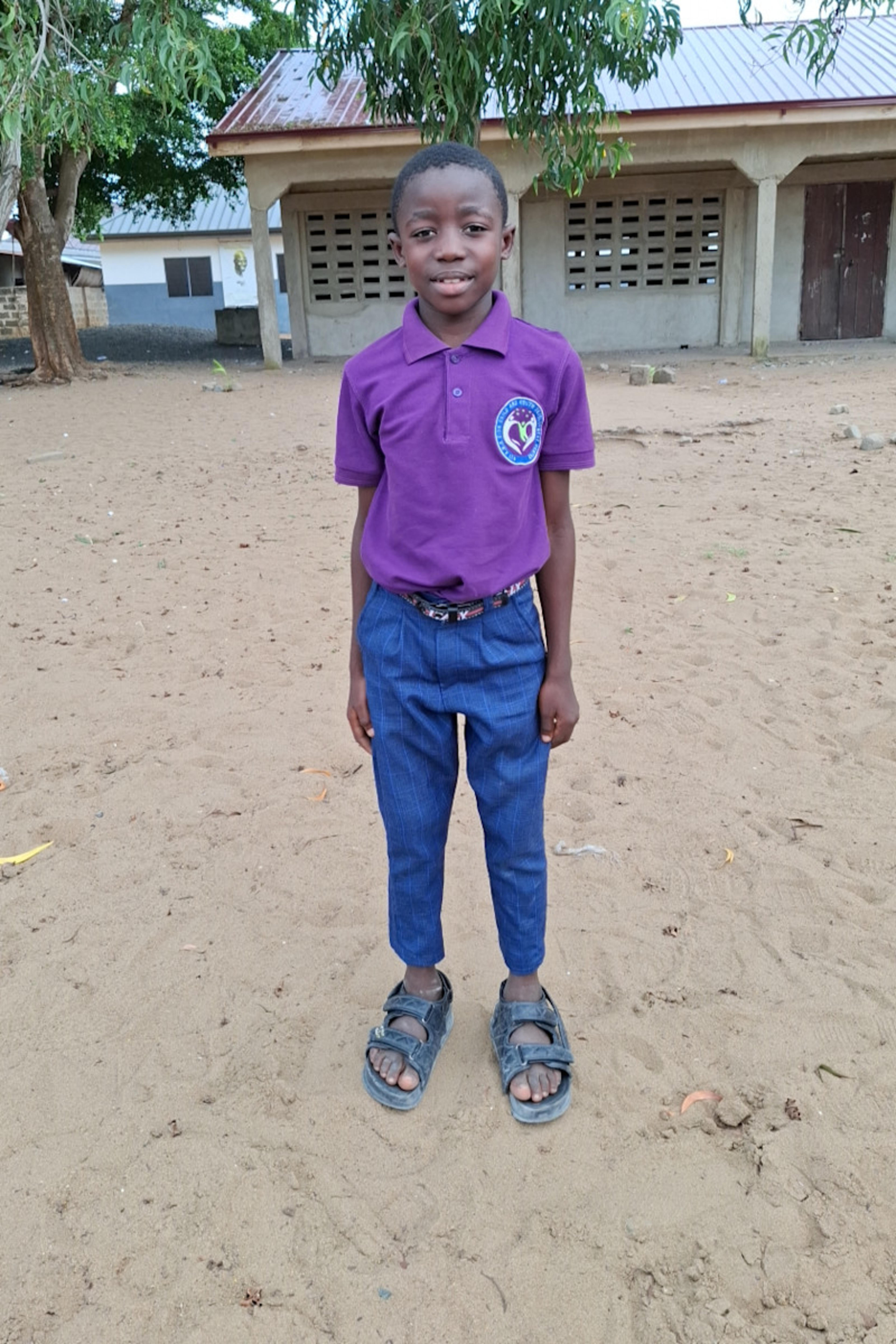 An unsponsored boy named Selinam Yao from Ghana who lives in an AIDS-affected area and has waited 330 days for a sponsor.