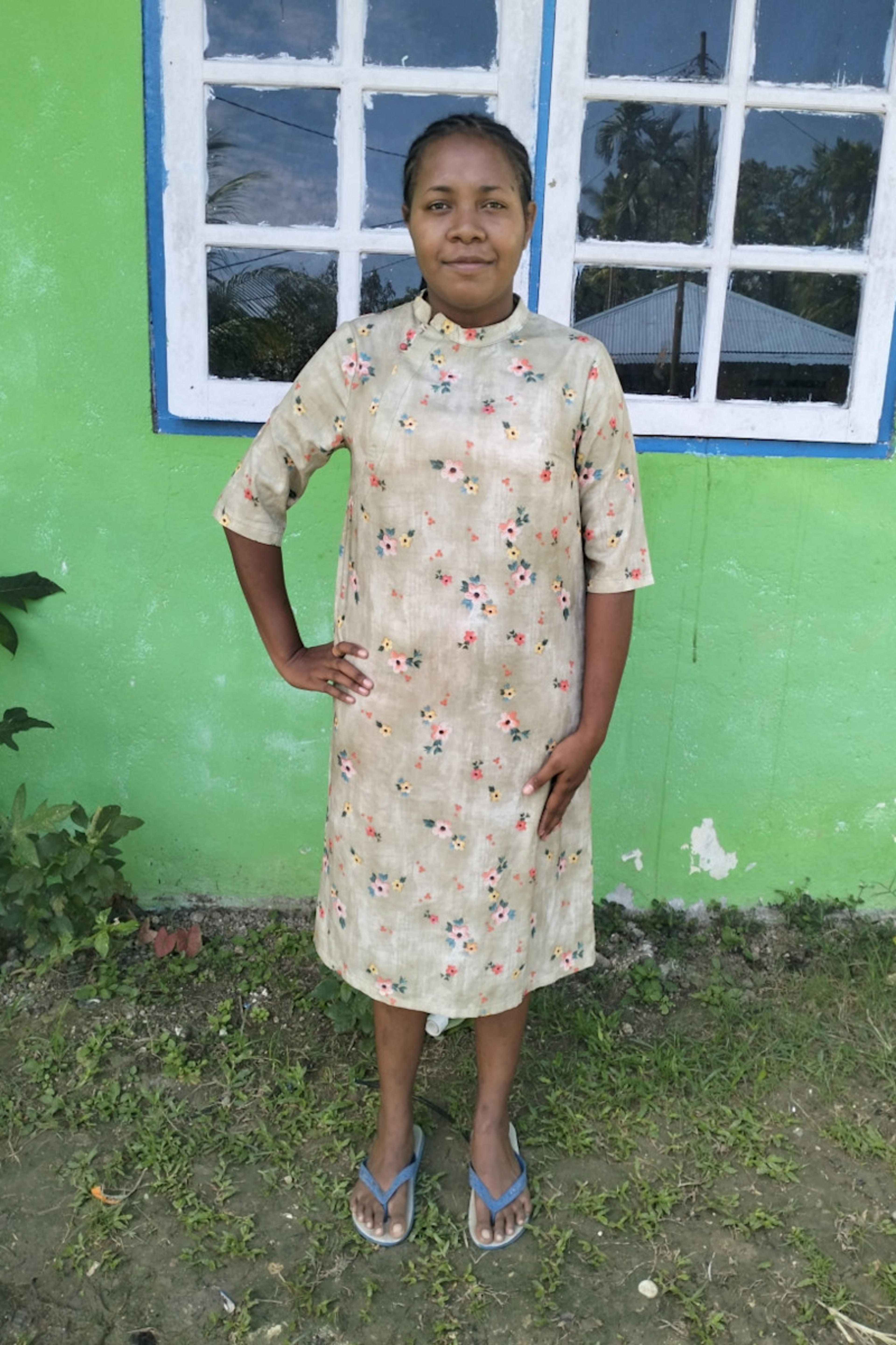 An unsponsored girl named Yohana from Indonesia who has waited 7 days for a sponsor.