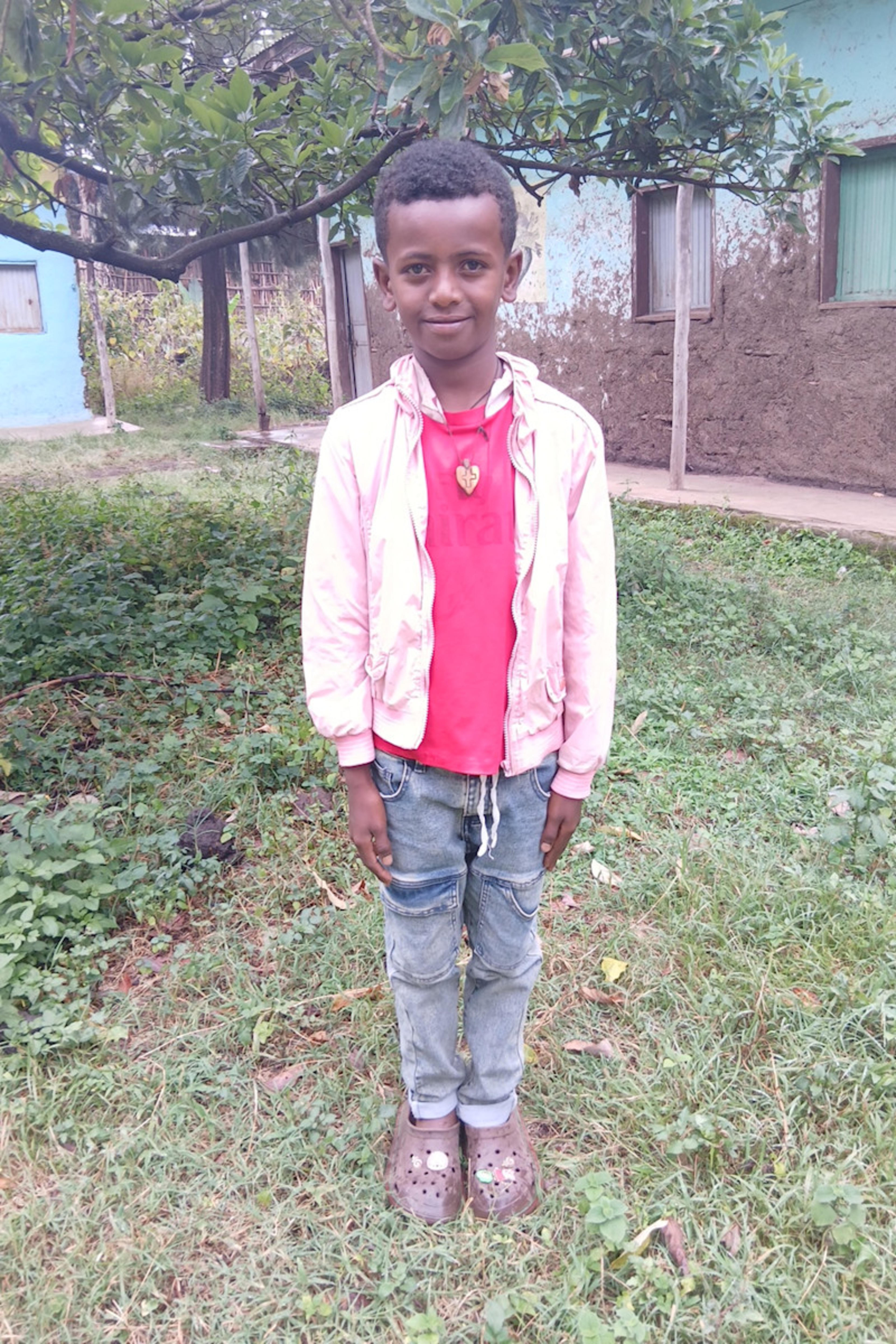 An unsponsored boy named Yared from Ethiopia who lives in an AIDS-affected area, is vulnerable to exploitation and has waited 235 days for a sponsor.
