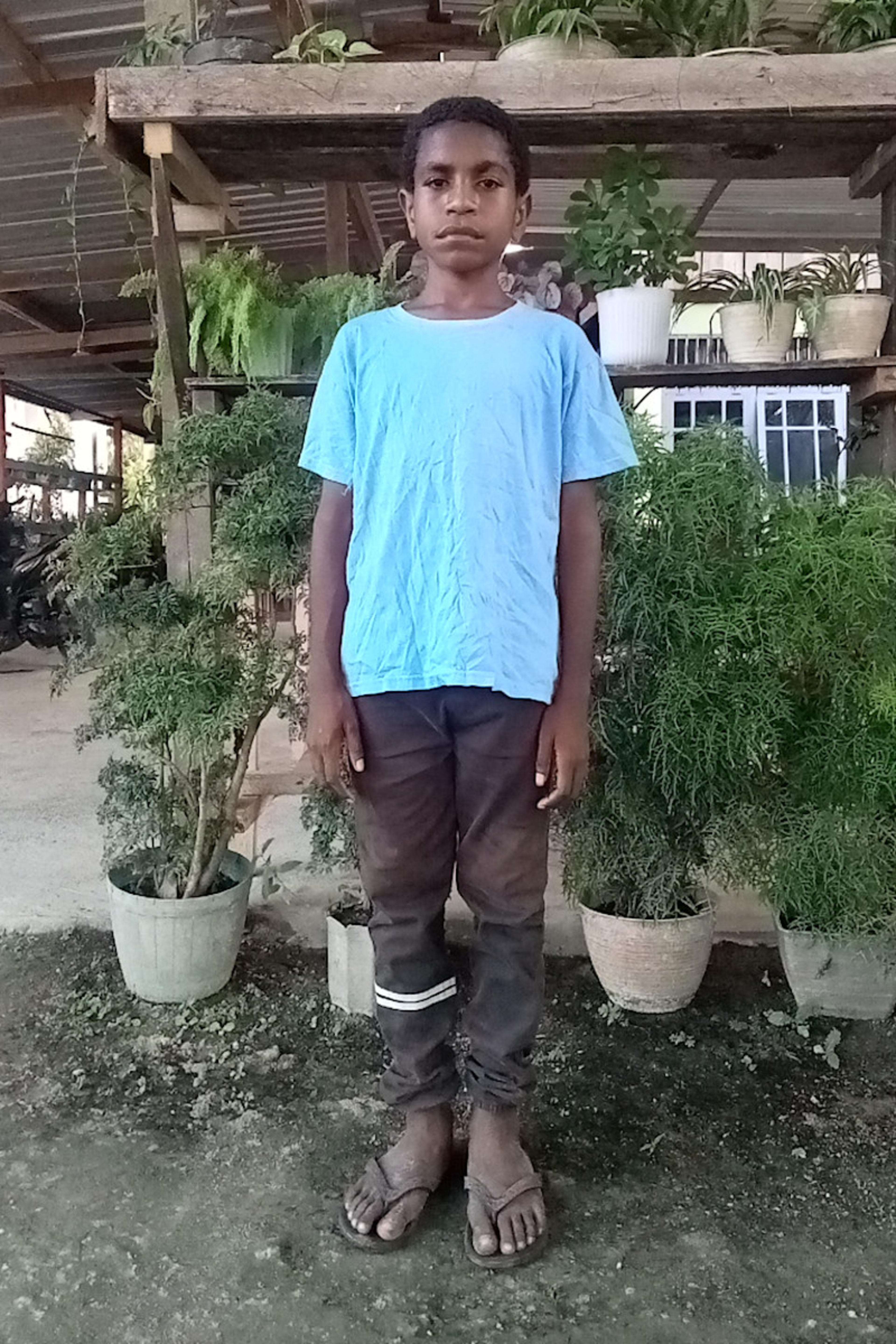 An unsponsored boy named Deimar from Indonesia who has waited 728 days for a sponsor.