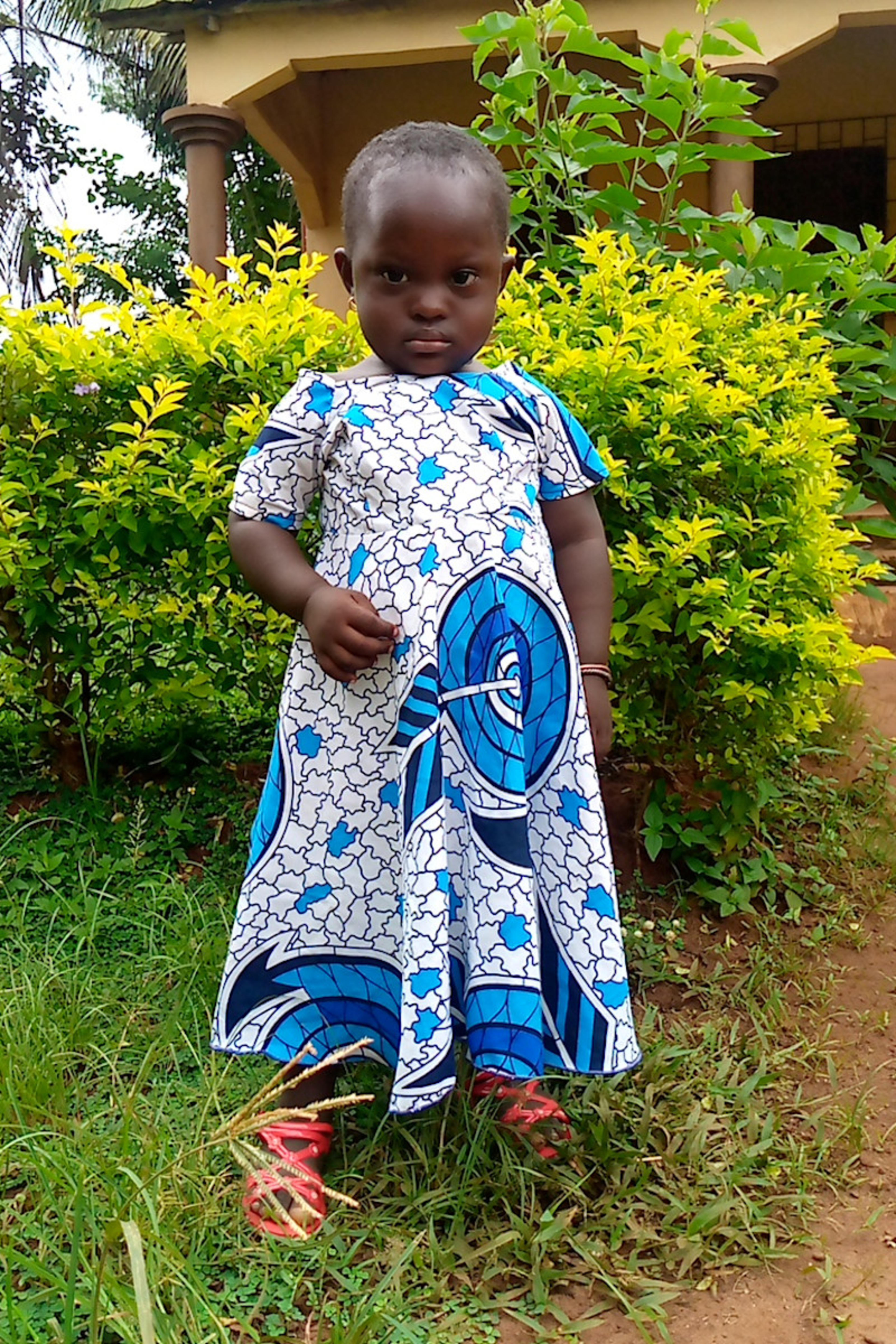 An unsponsored girl named Marie from Togo who lives in an AIDS-affected area, is vulnerable to exploitation and has waited 640 days for a sponsor.