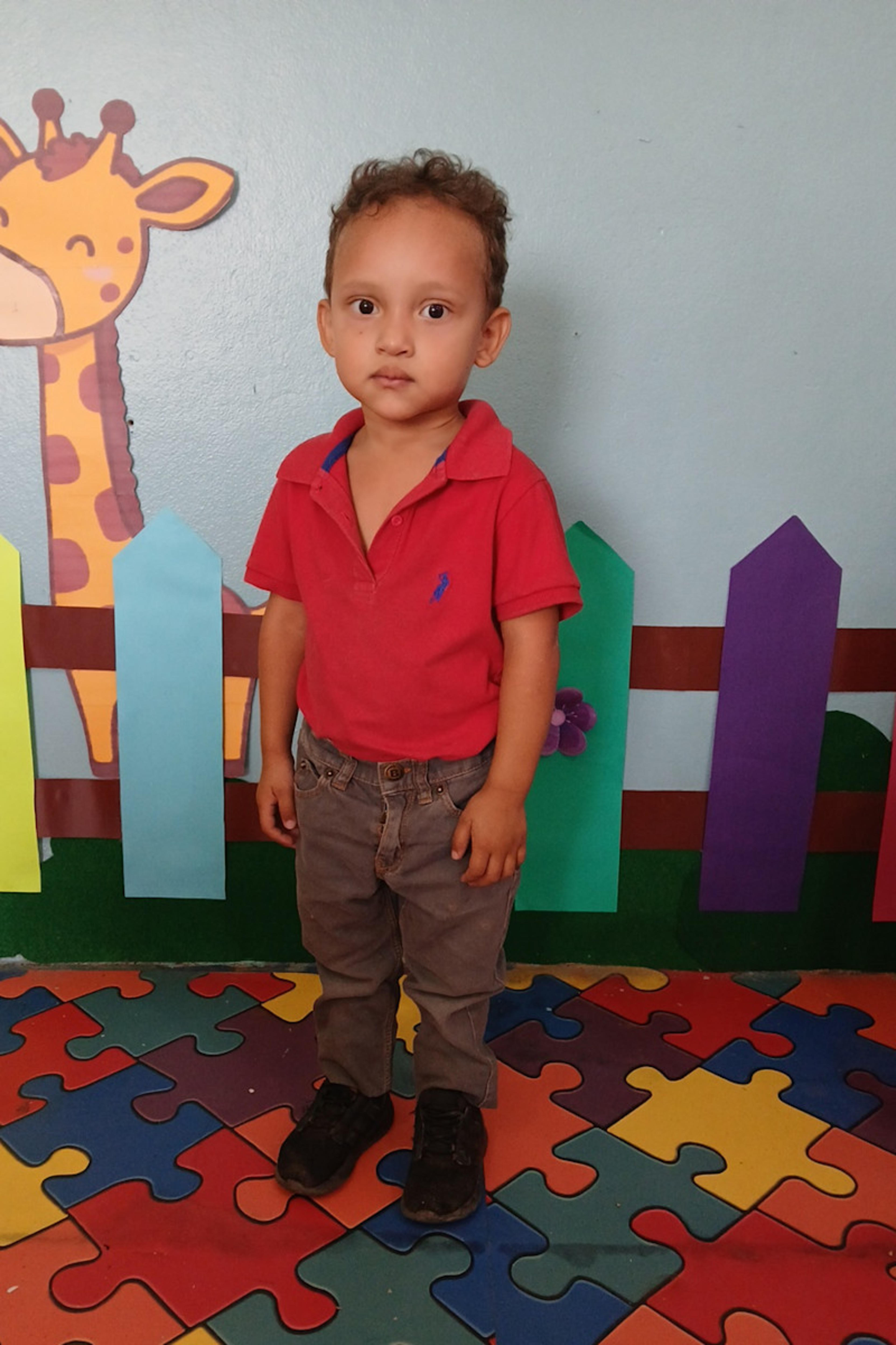 An unsponsored boy named Elian from Honduras who has waited 639 days for a sponsor.