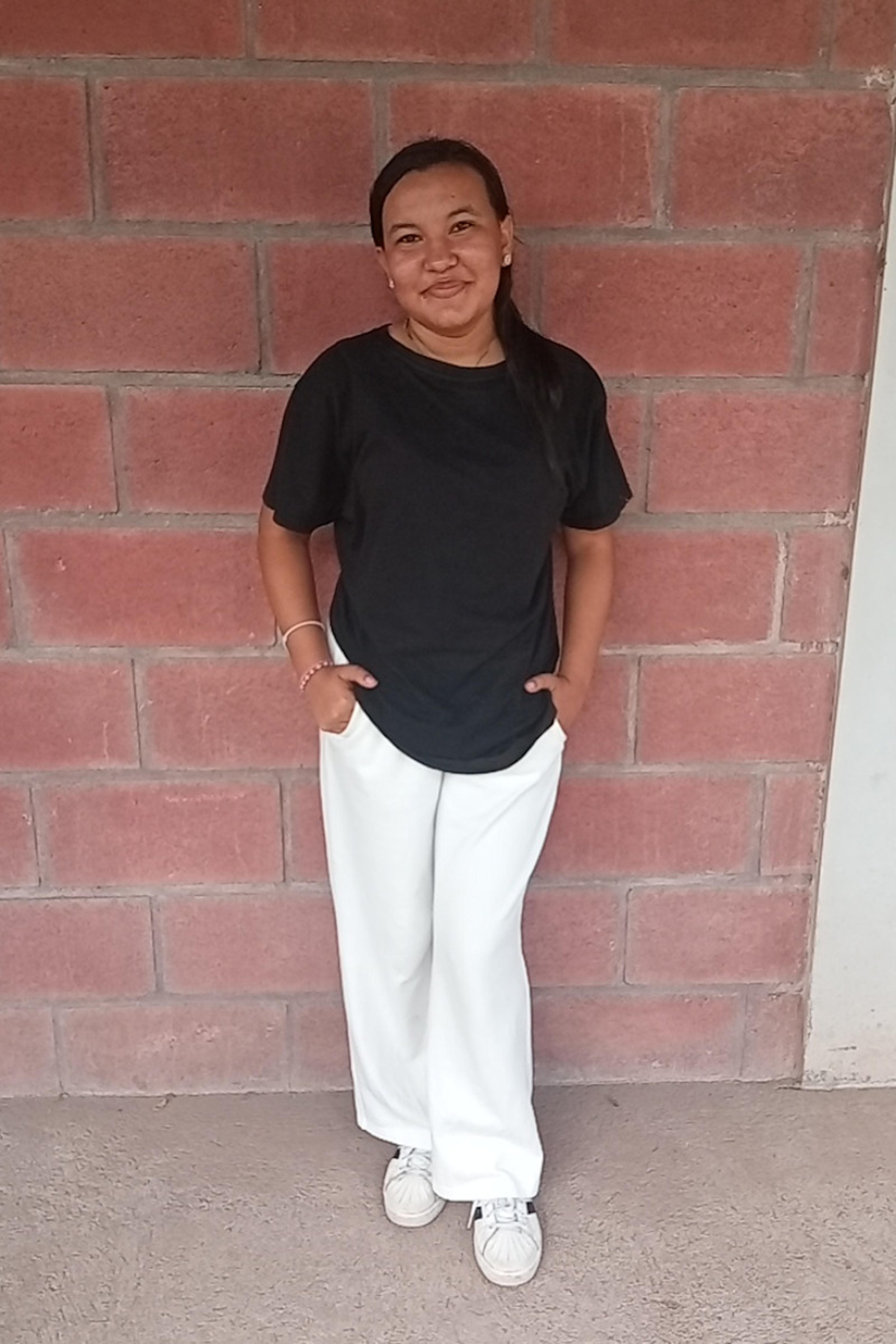 An unsponsored girl named Zoed from Honduras who has waited 738 days for a sponsor.