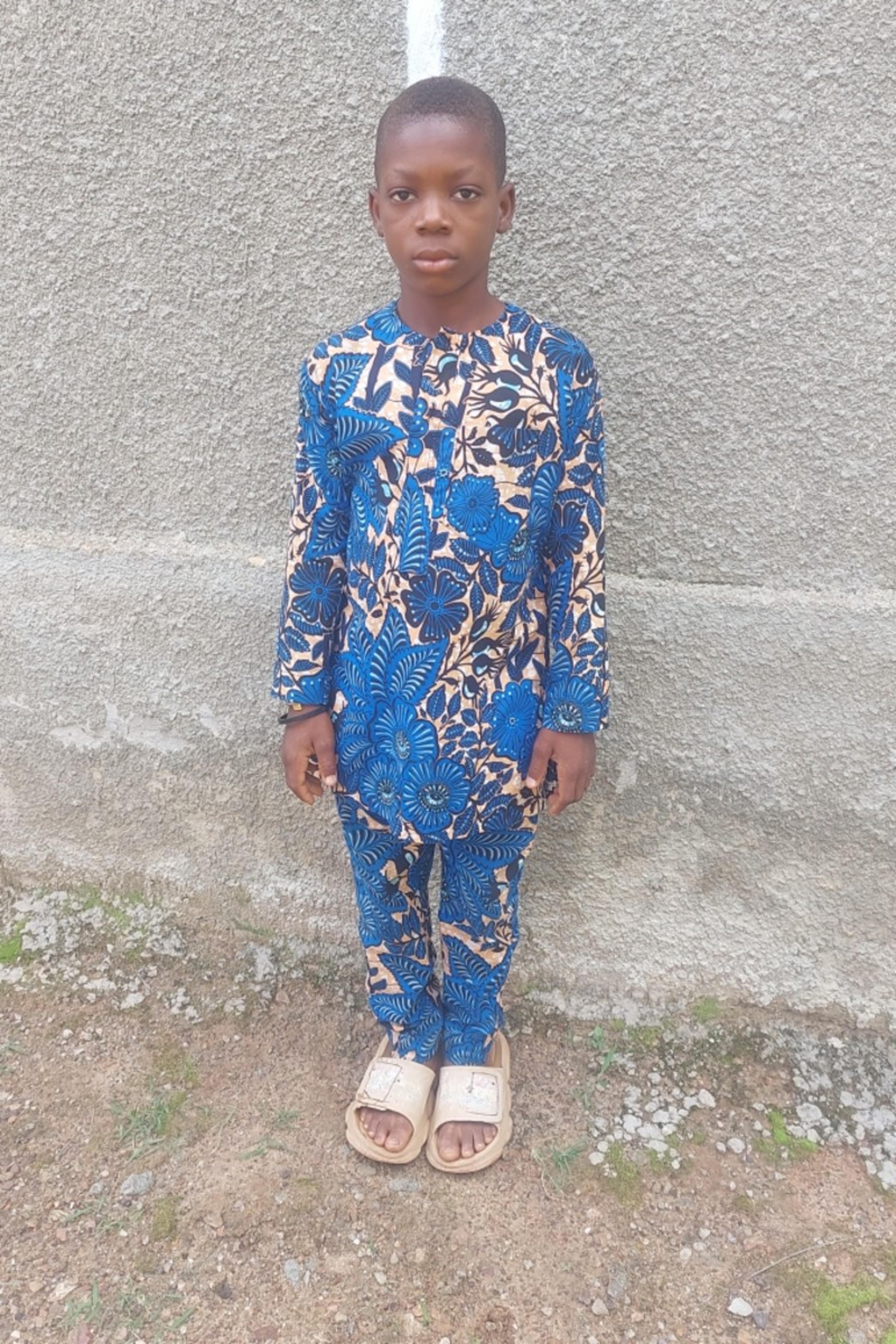 An unsponsored boy named Wilfried from Togo who lives in an AIDS-affected area, is vulnerable to exploitation and has waited 354 days for a sponsor.