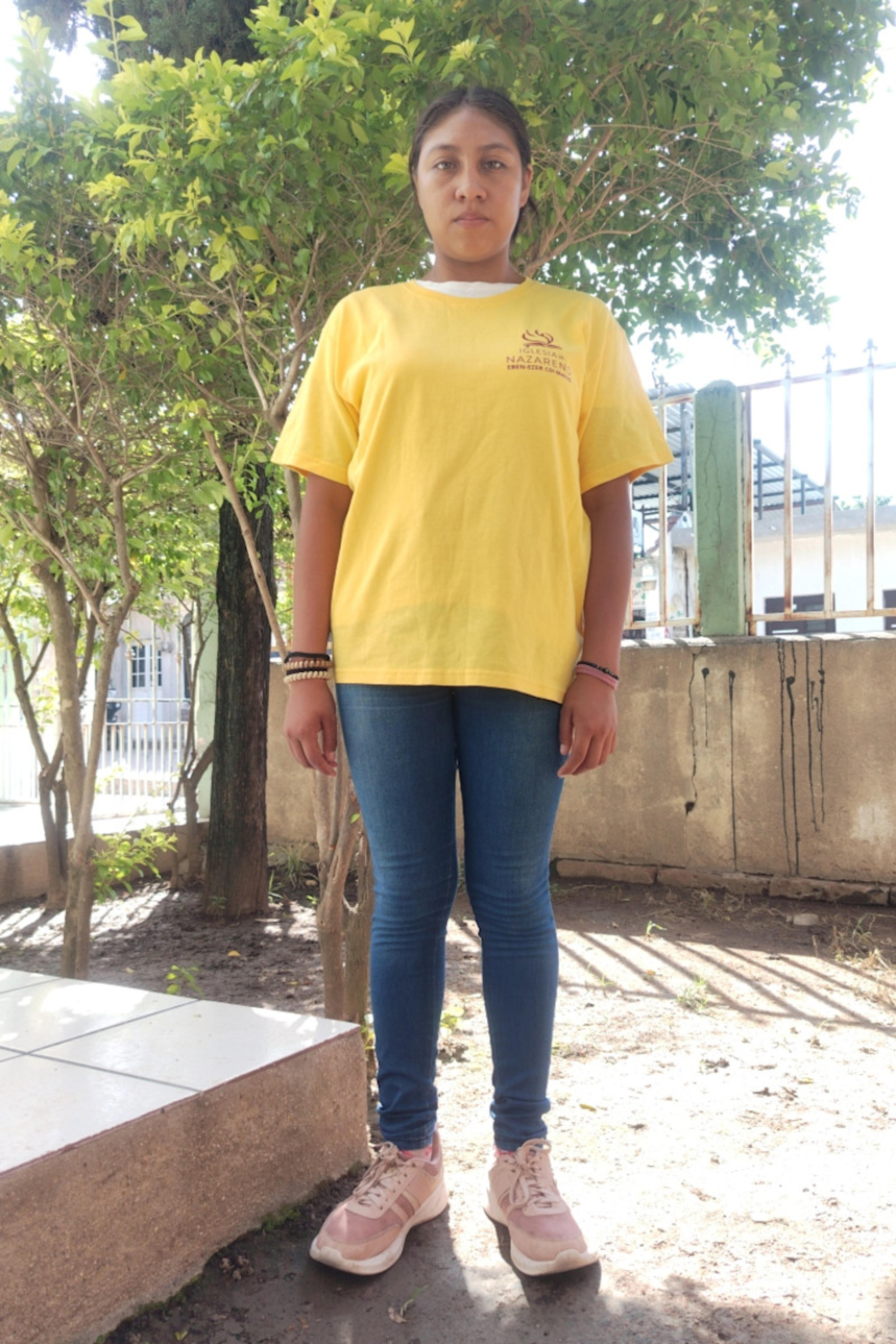 An unsponsored girl named Frida from Mexico who has waited 8 days for a sponsor.