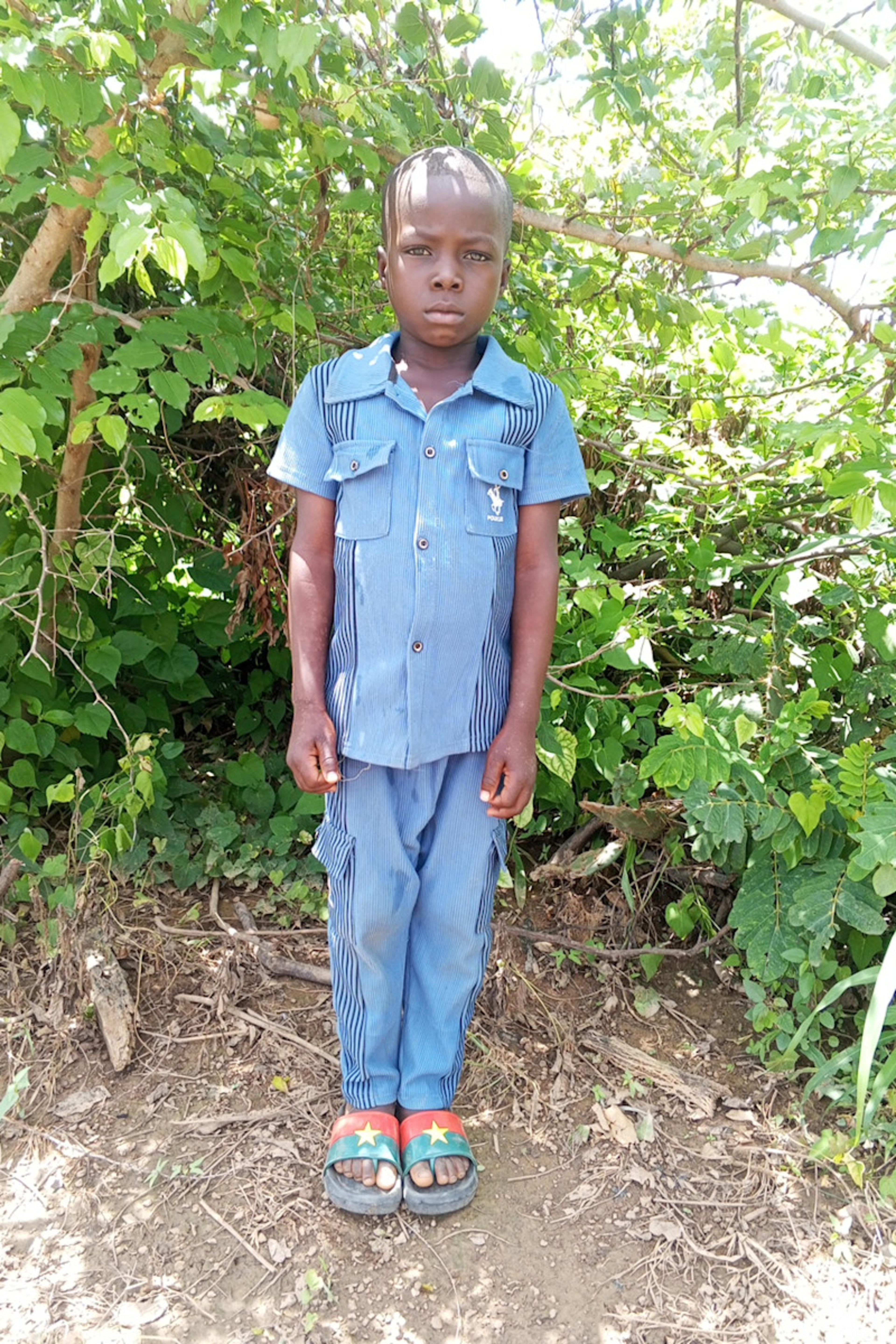 An unsponsored boy named Paulin from Burkina Faso who lives in an AIDS-affected area, is vulnerable to exploitation and has waited 610 days for a sponsor.