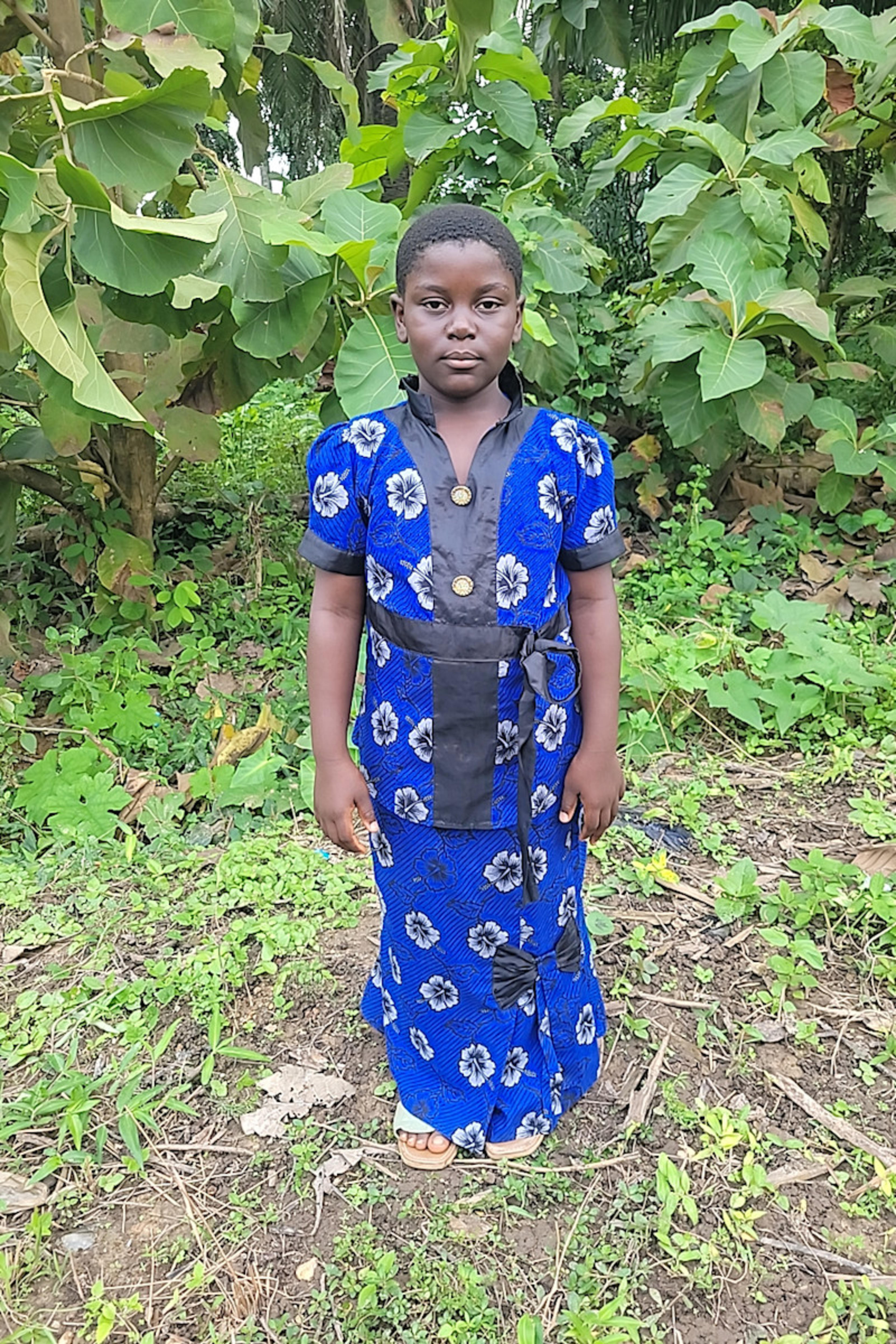 An unsponsored girl named Nouria from Togo who lives in an AIDS-affected area, is vulnerable to exploitation and has waited 612 days for a sponsor.