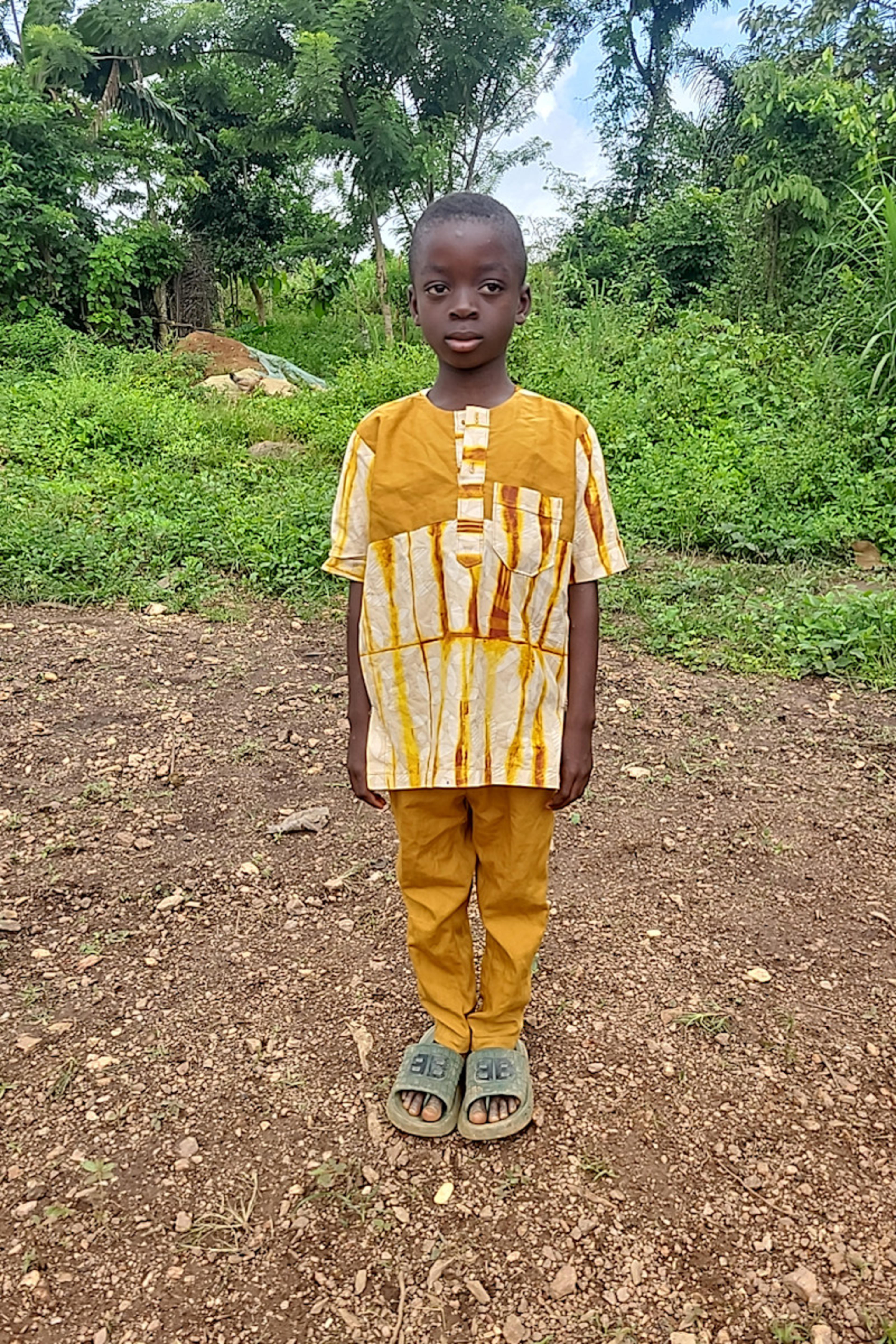 An unsponsored boy named Blaise from Togo who lives in an AIDS-affected area, is vulnerable to exploitation and has waited 635 days for a sponsor.