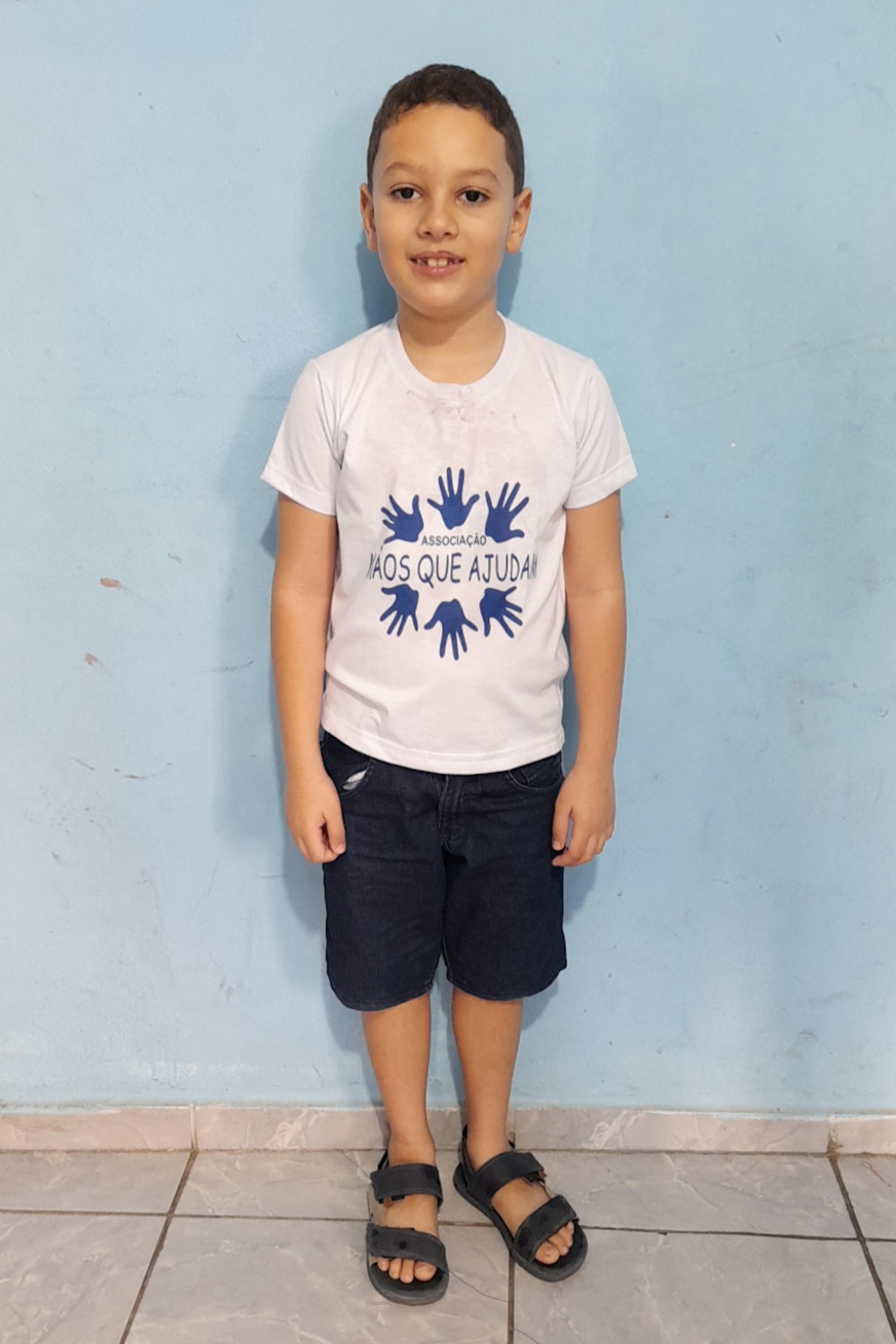 An unsponsored boy named Levi from Brazil who has waited 595 days for a sponsor.
