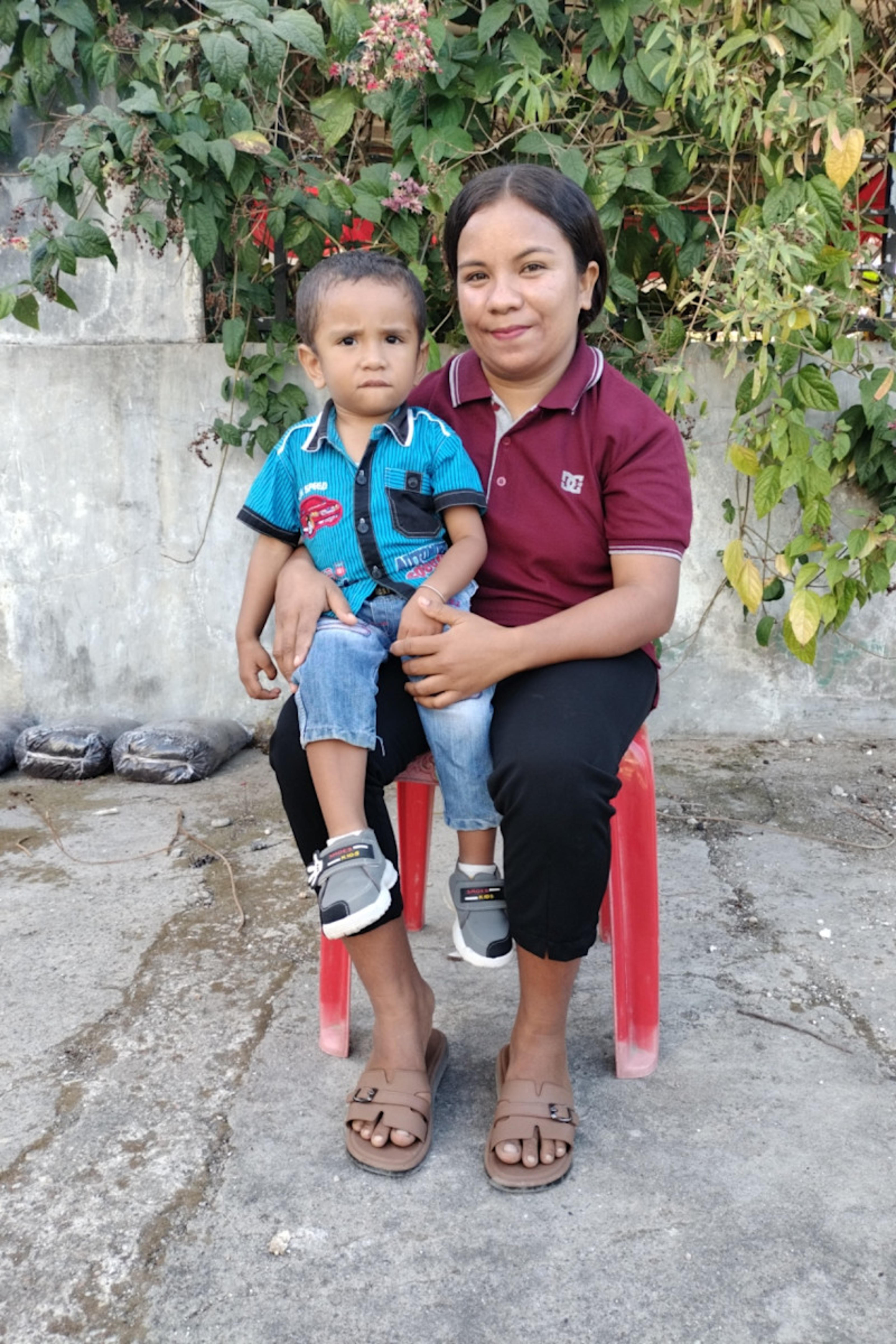 An unsponsored boy named Ian from Indonesia who has waited 565 days for a sponsor.
