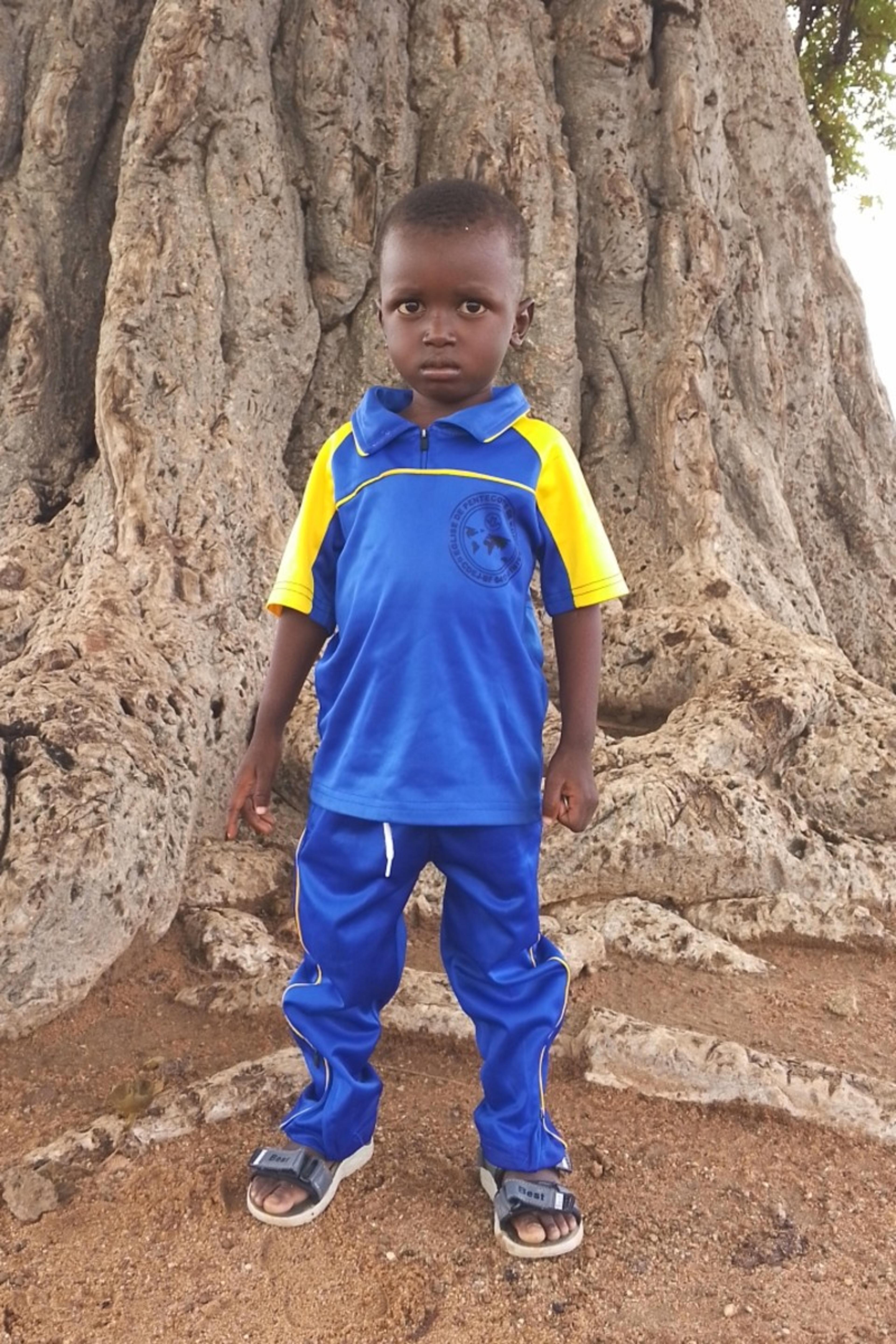 An unsponsored boy named Samadou from Burkina Faso who lives in an AIDS-affected area, is vulnerable to exploitation and has waited 578 days for a sponsor.