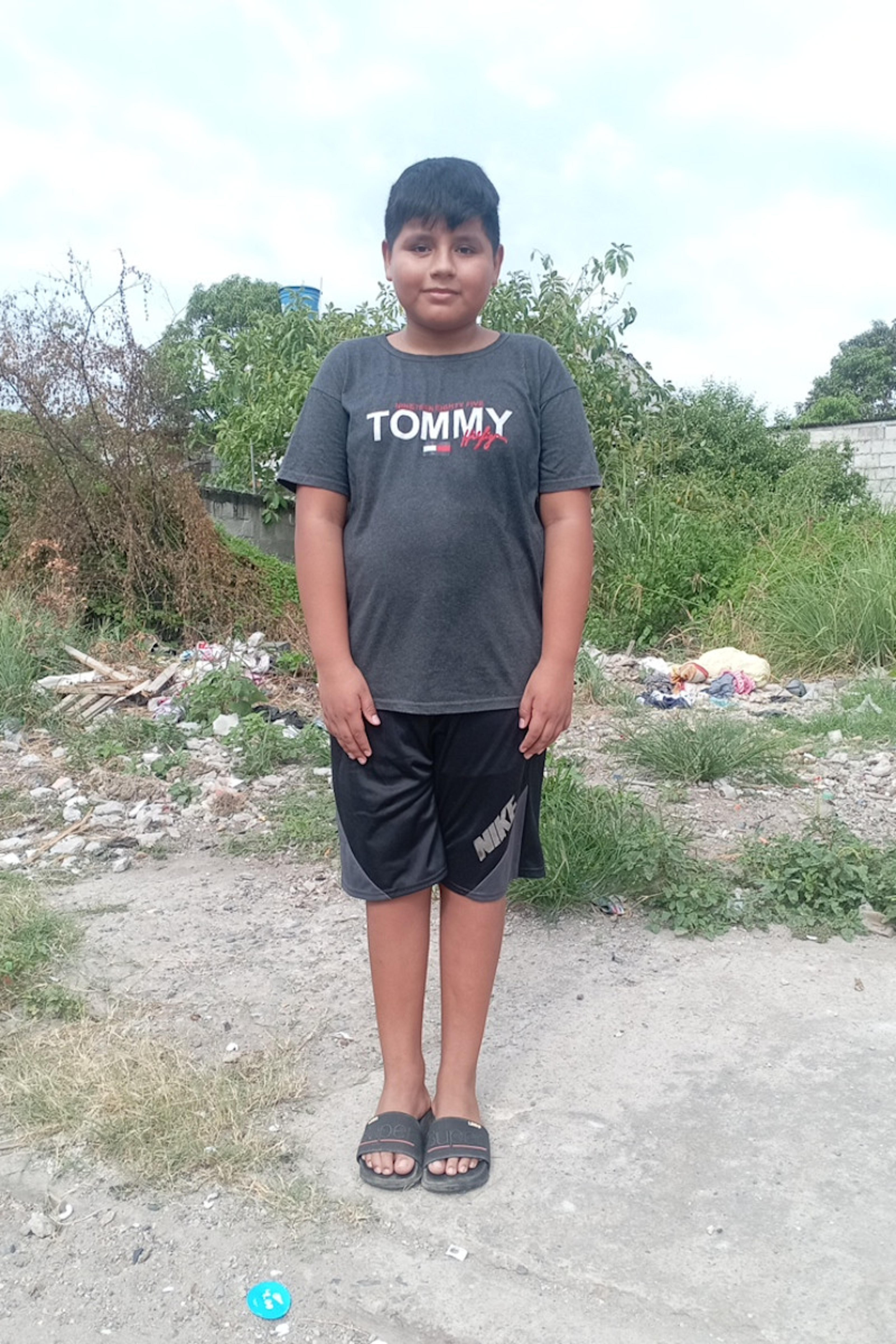 An unsponsored boy named Taylor from Ecuador who has waited 468 days for a sponsor.