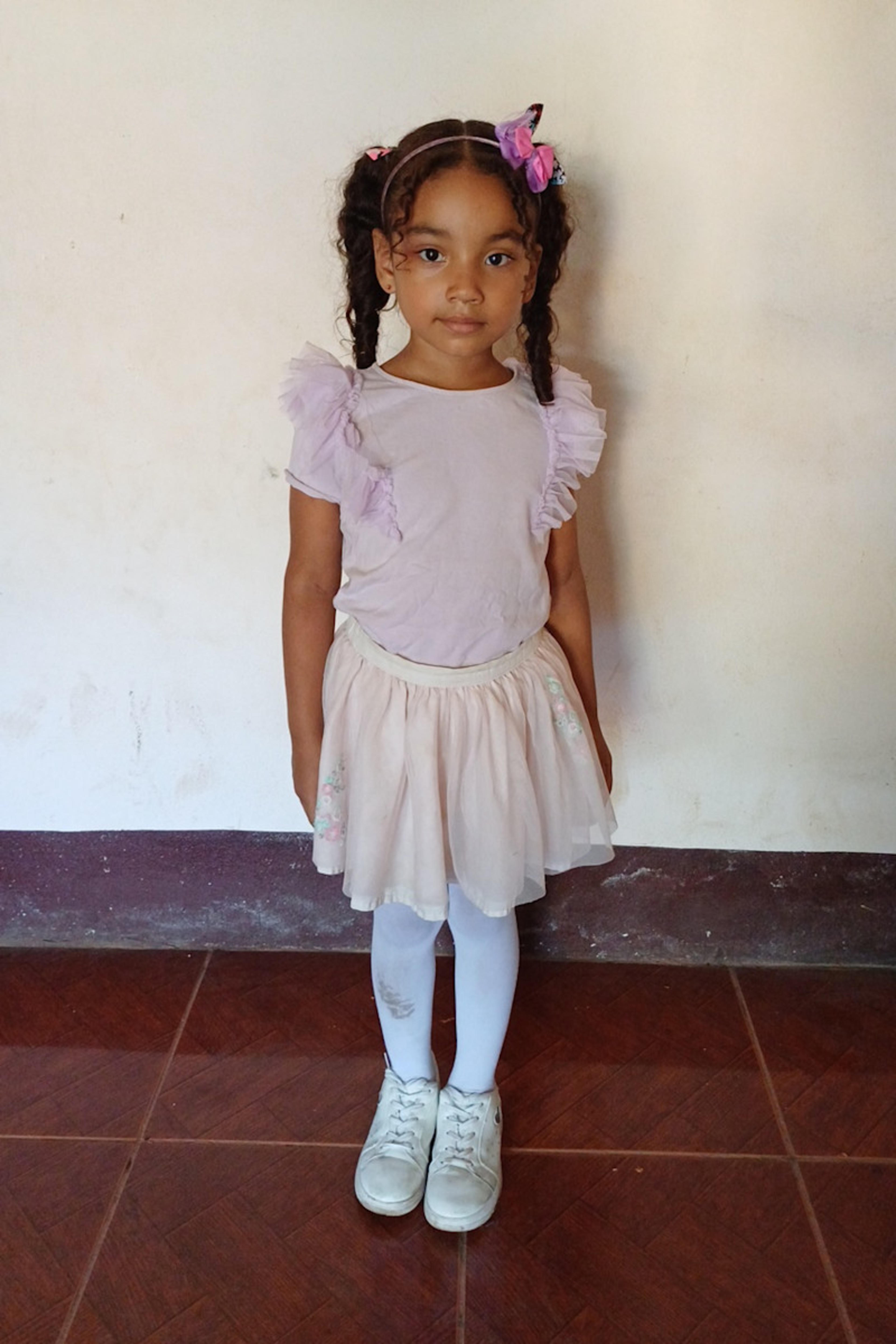 An unsponsored girl named Nathalia from Nicaragua who has waited 610 days for a sponsor.