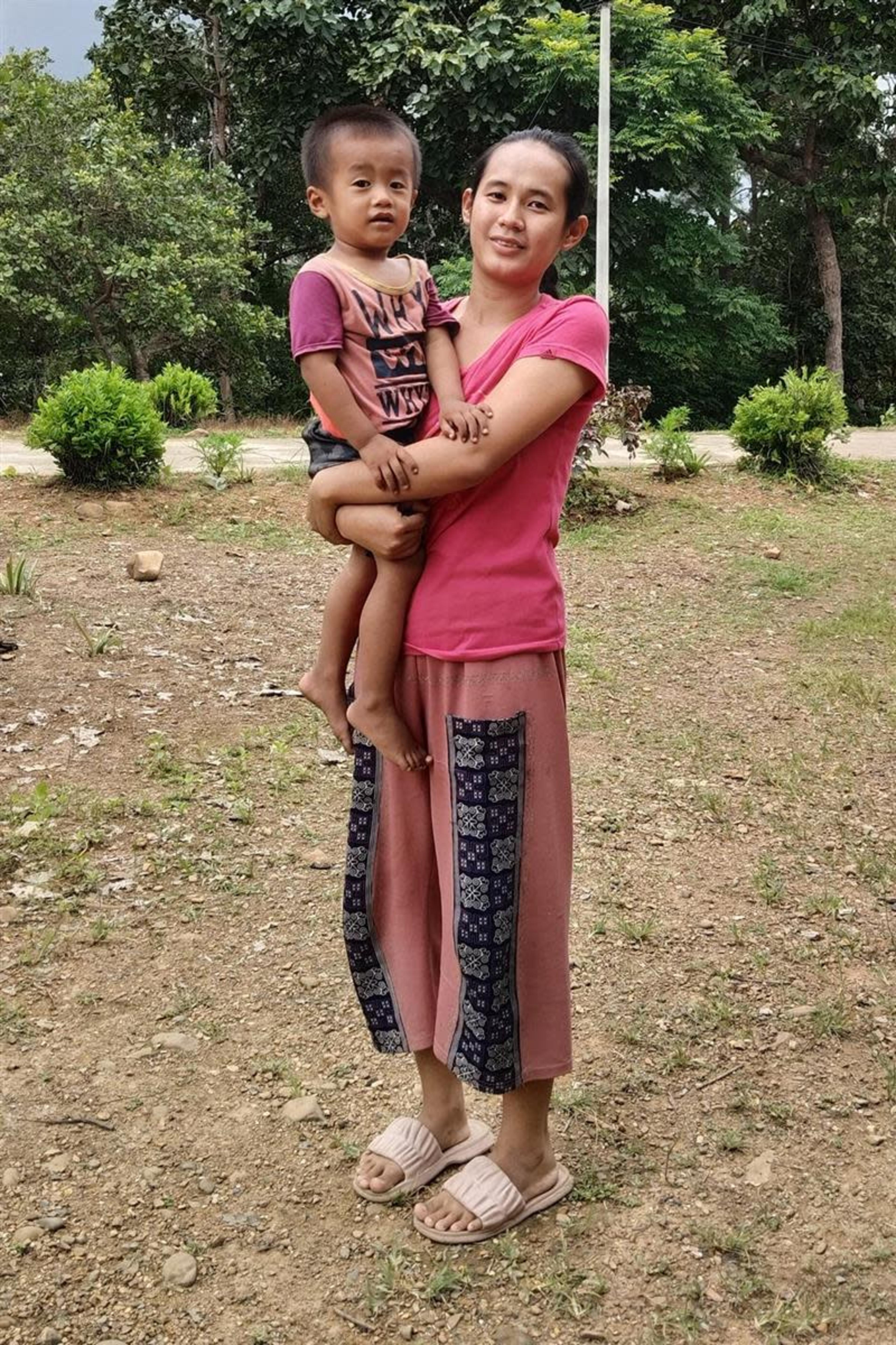 An unsponsored boy named Saw Win Poe from Thailand who has waited 606 days for a sponsor.