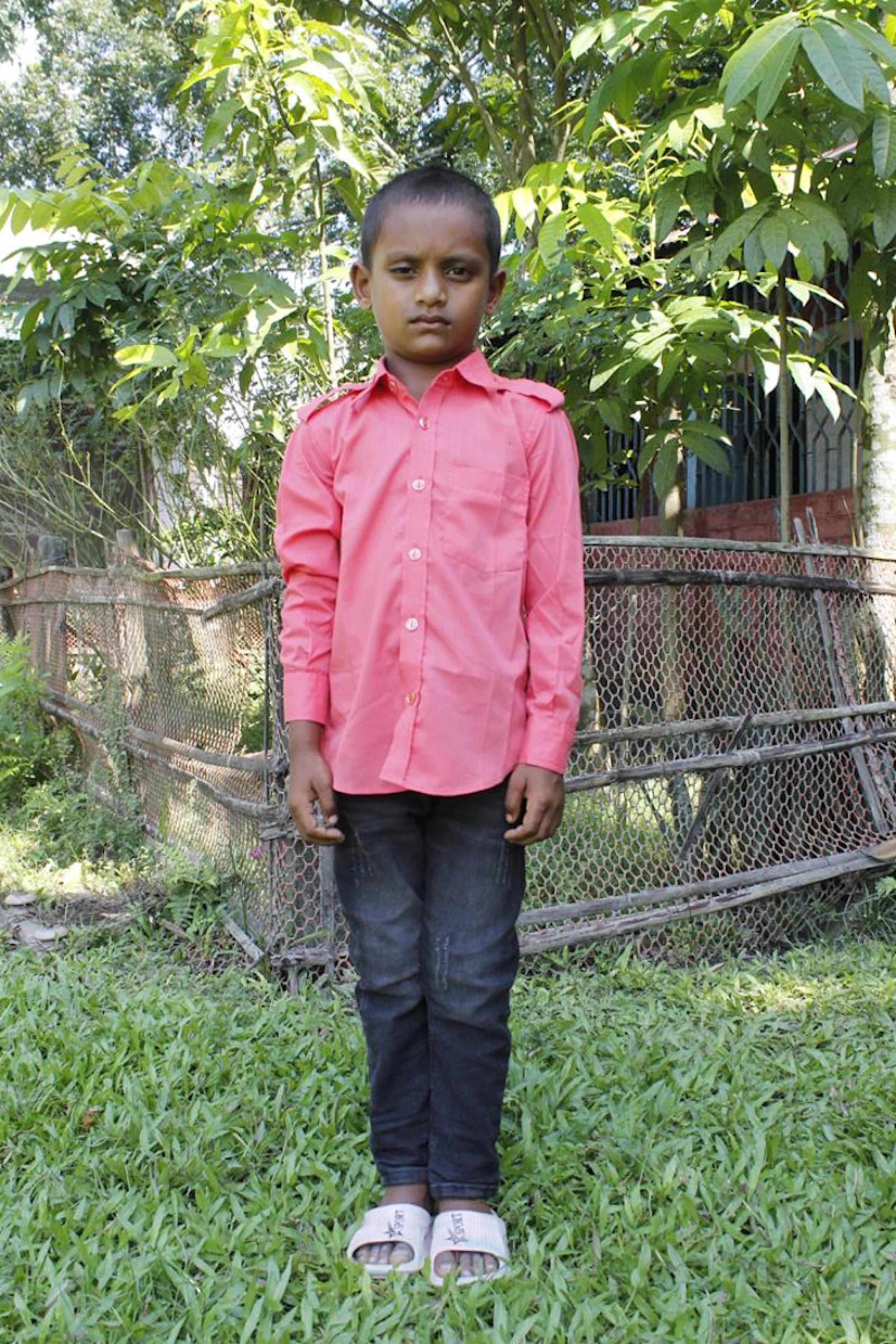 An unsponsored boy named Arafat from Bangladesh who is vulnerable to exploitation and has waited 631 days for a sponsor.