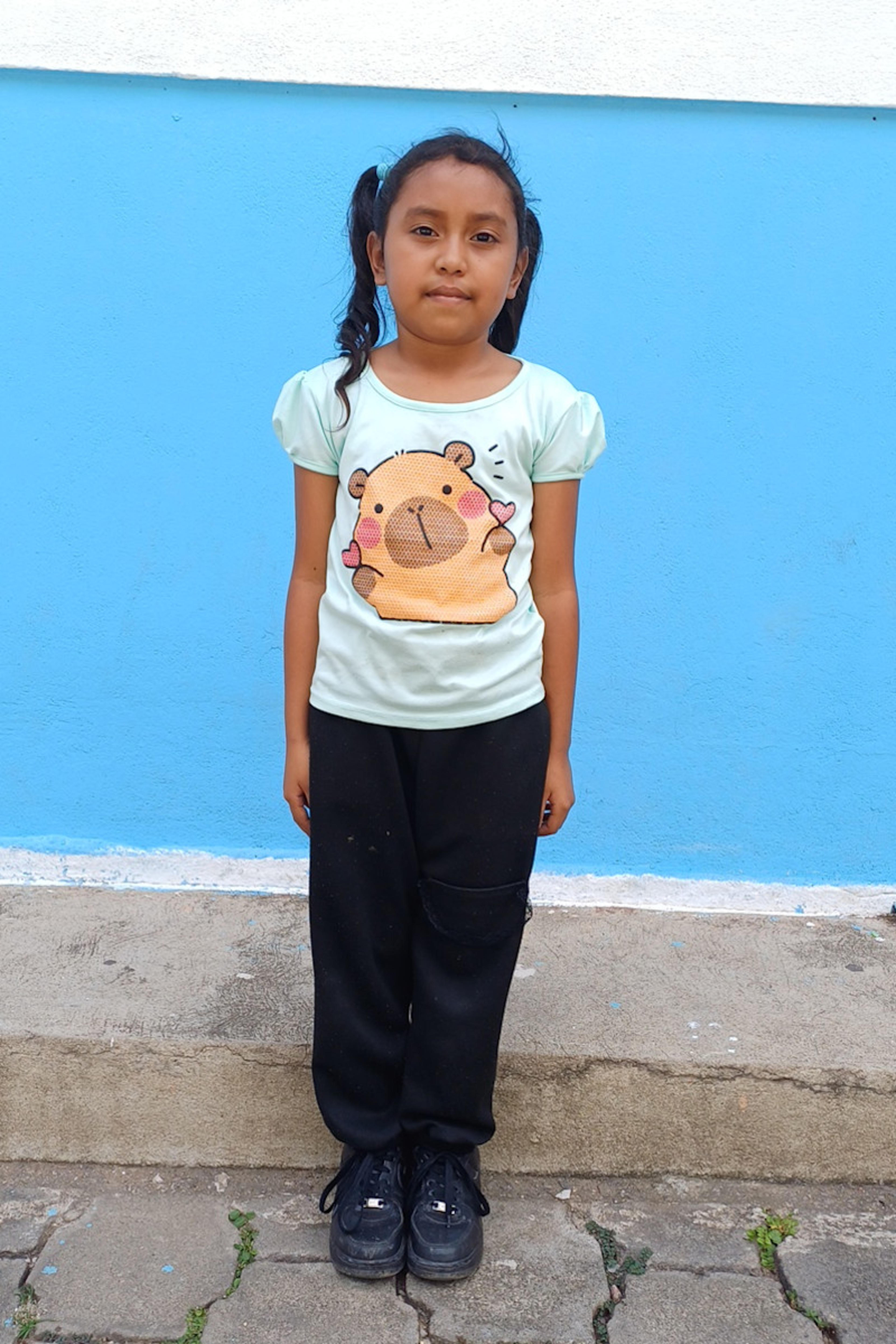 An unsponsored girl named Aracely from Nicaragua who has waited 671 days for a sponsor.
