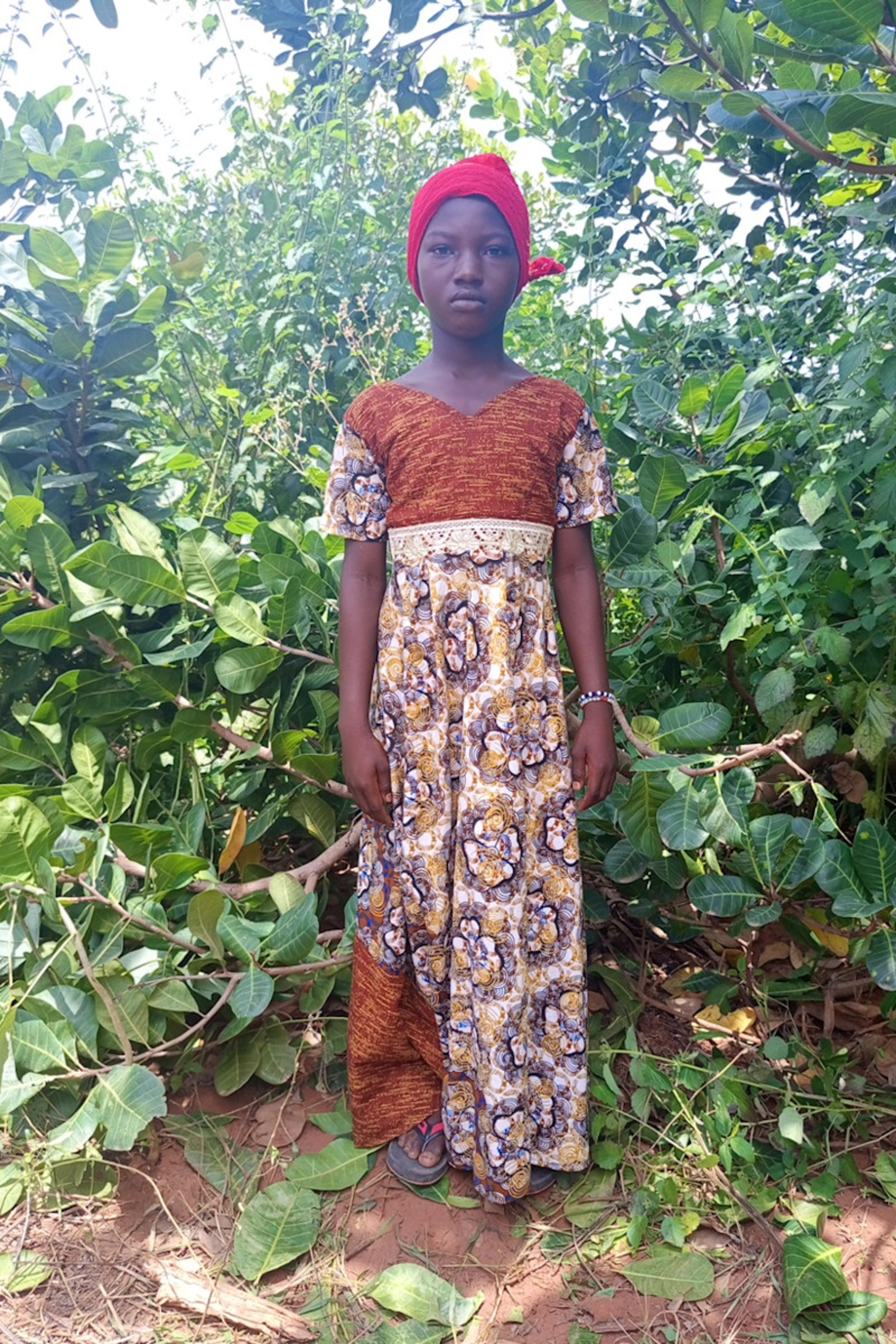An unsponsored girl named Adjaratou from Burkina Faso who lives in an AIDS-affected area, is vulnerable to exploitation and has waited 497 days for a sponsor.