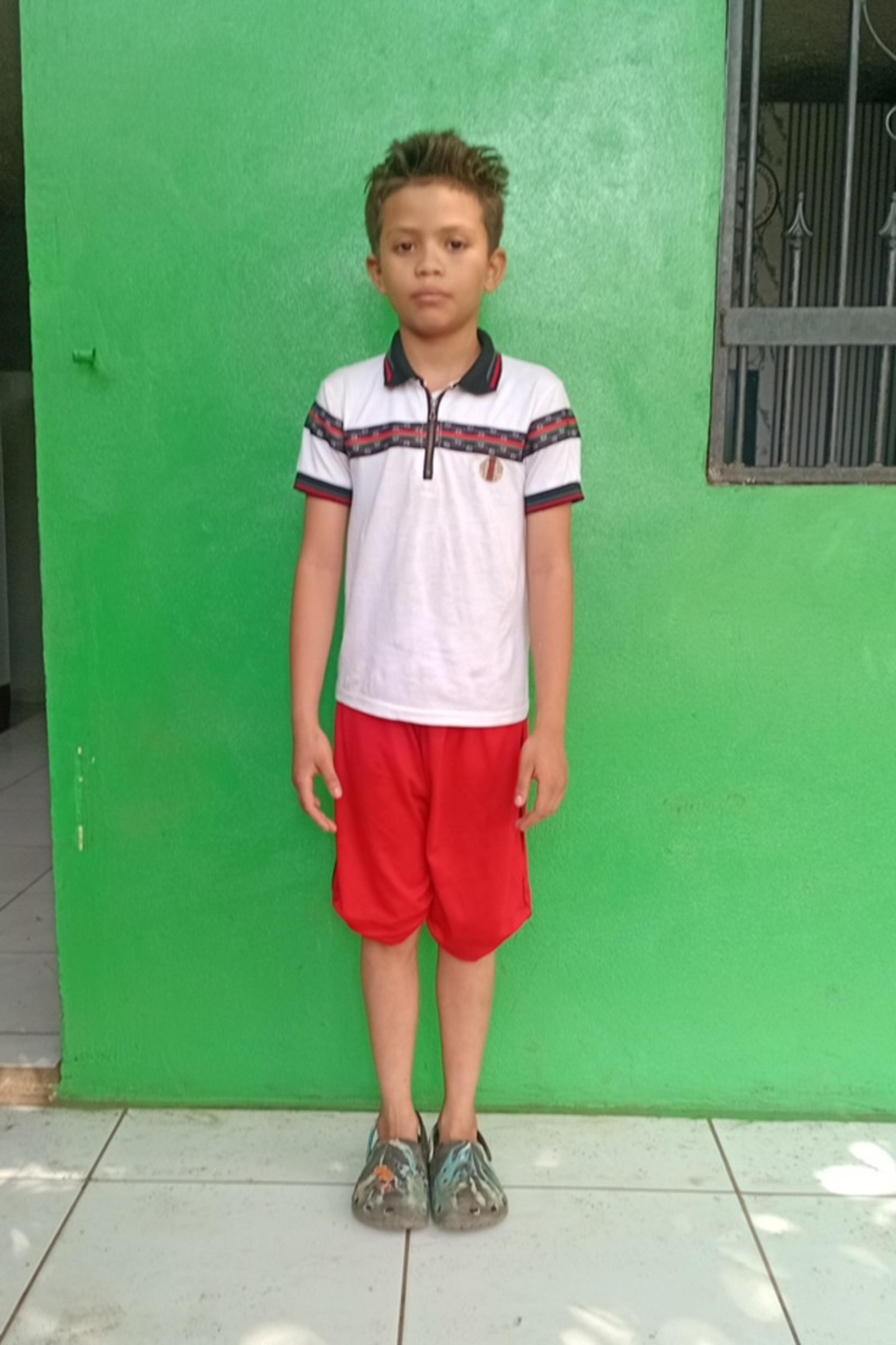 An unsponsored boy named Neymar from Nicaragua who has waited 659 days for a sponsor.
