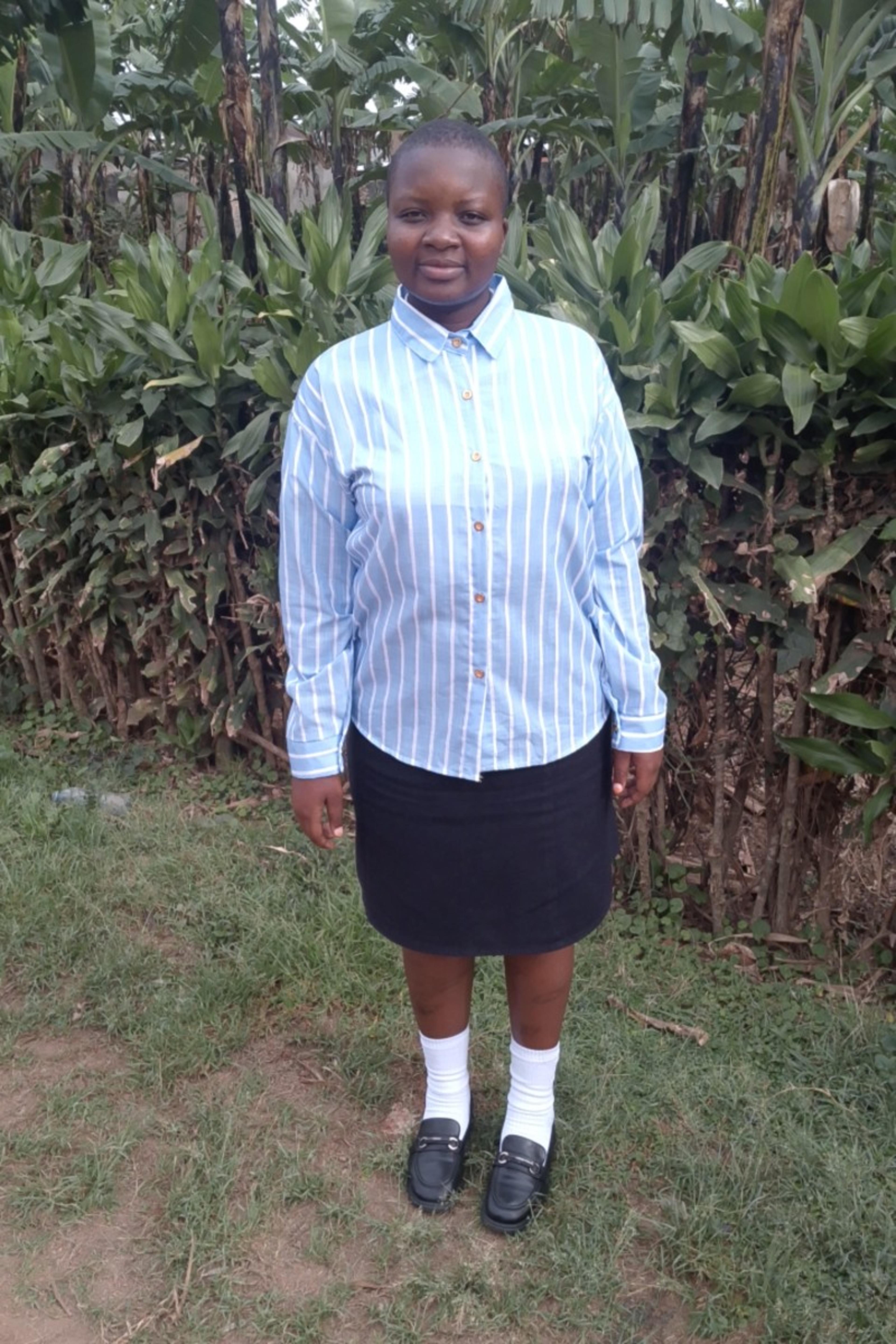 An unsponsored girl named Asher from Uganda who lives in an AIDS-affected area, is vulnerable to exploitation and has waited 526 days for a sponsor.