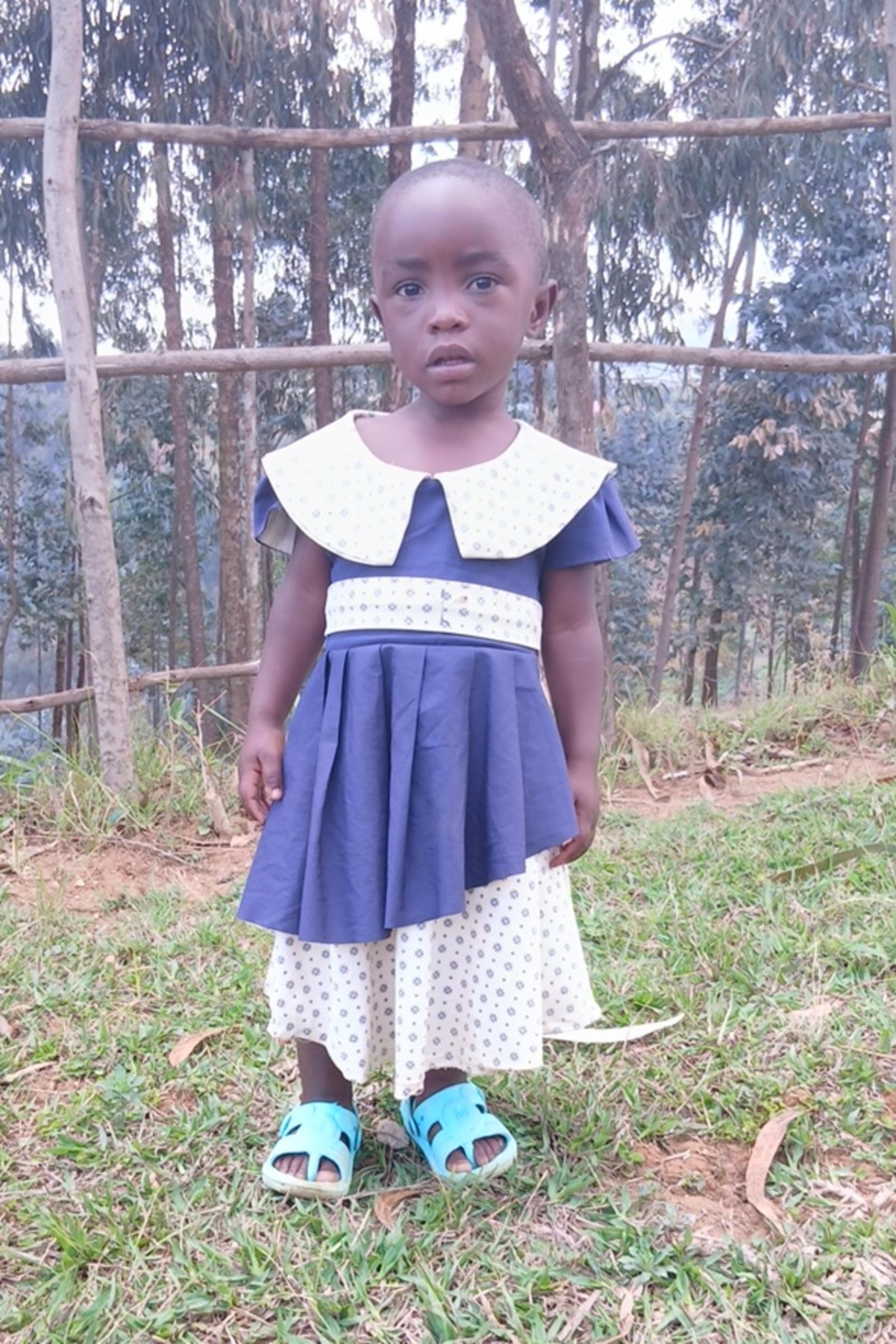 An unsponsored girl named Pascaline from Rwanda who lives in an AIDS-affected area, is vulnerable to exploitation and has waited 590 days for a sponsor.