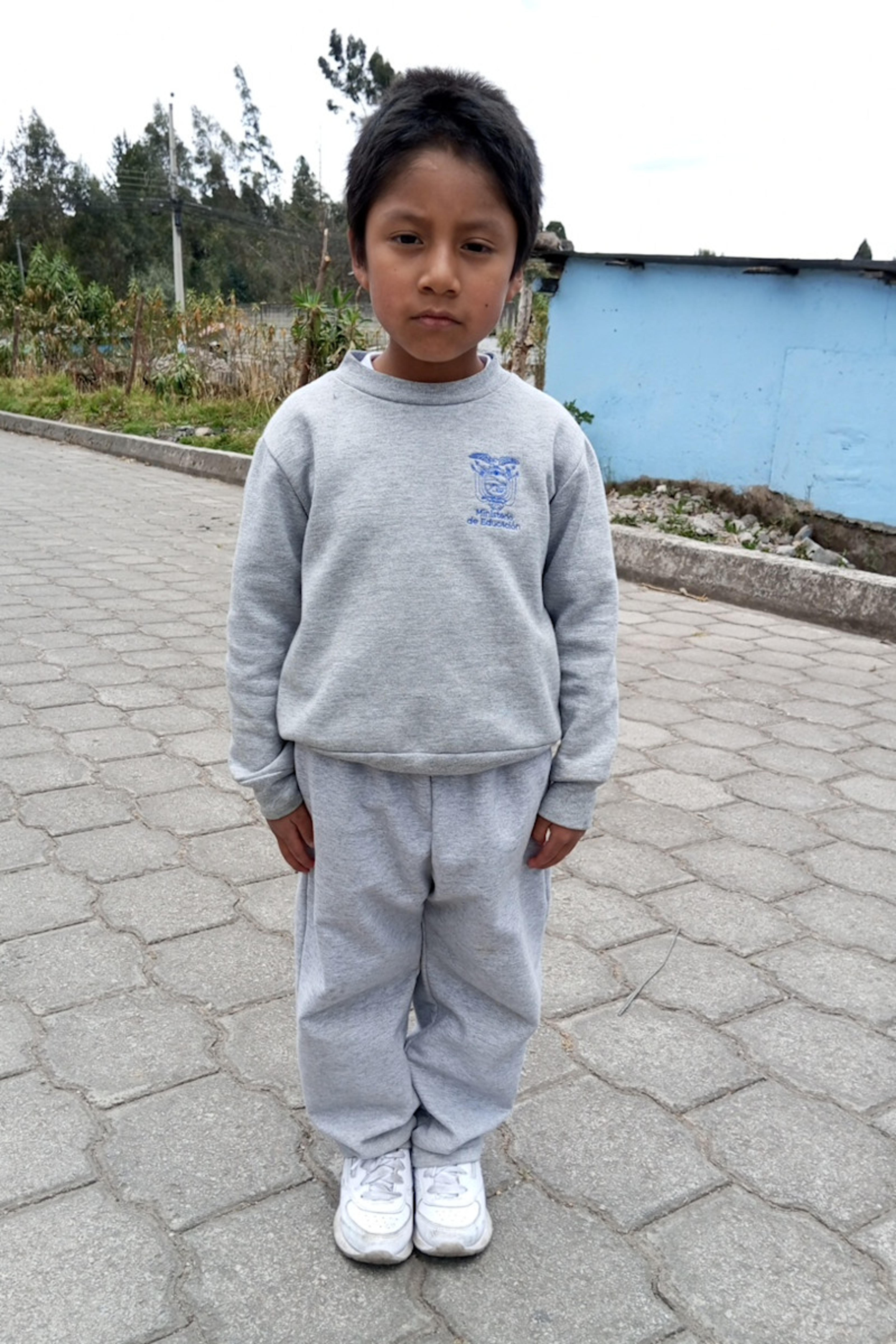 An unsponsored boy named Gael from Ecuador who has waited 559 days for a sponsor.
