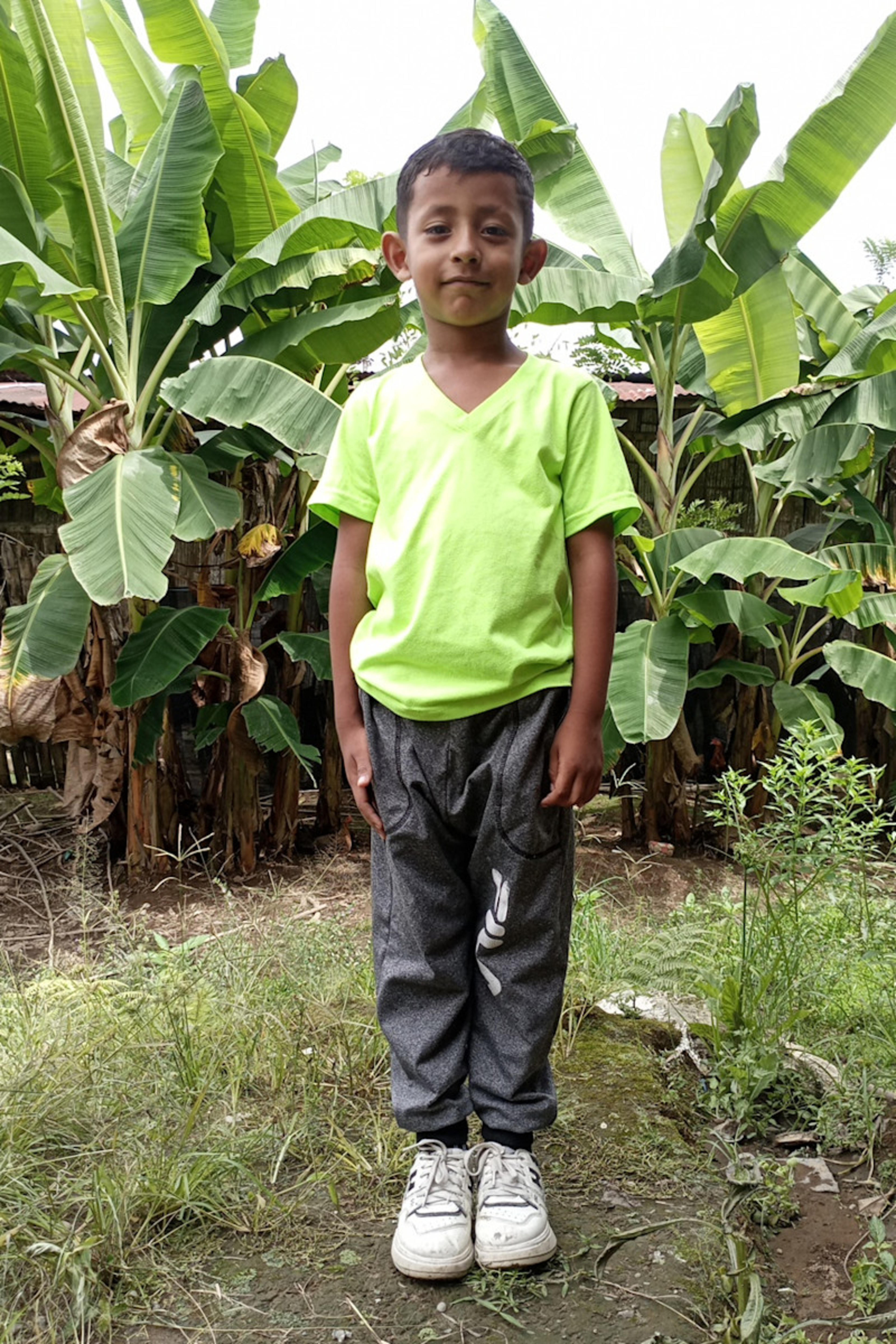 An unsponsored boy named Samuel from Ecuador who has waited 559 days for a sponsor.