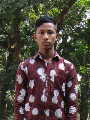 An unsponsored boy named Bishal from Bangladesh who is vulnerable to exploitation and has waited 383 days for a sponsor